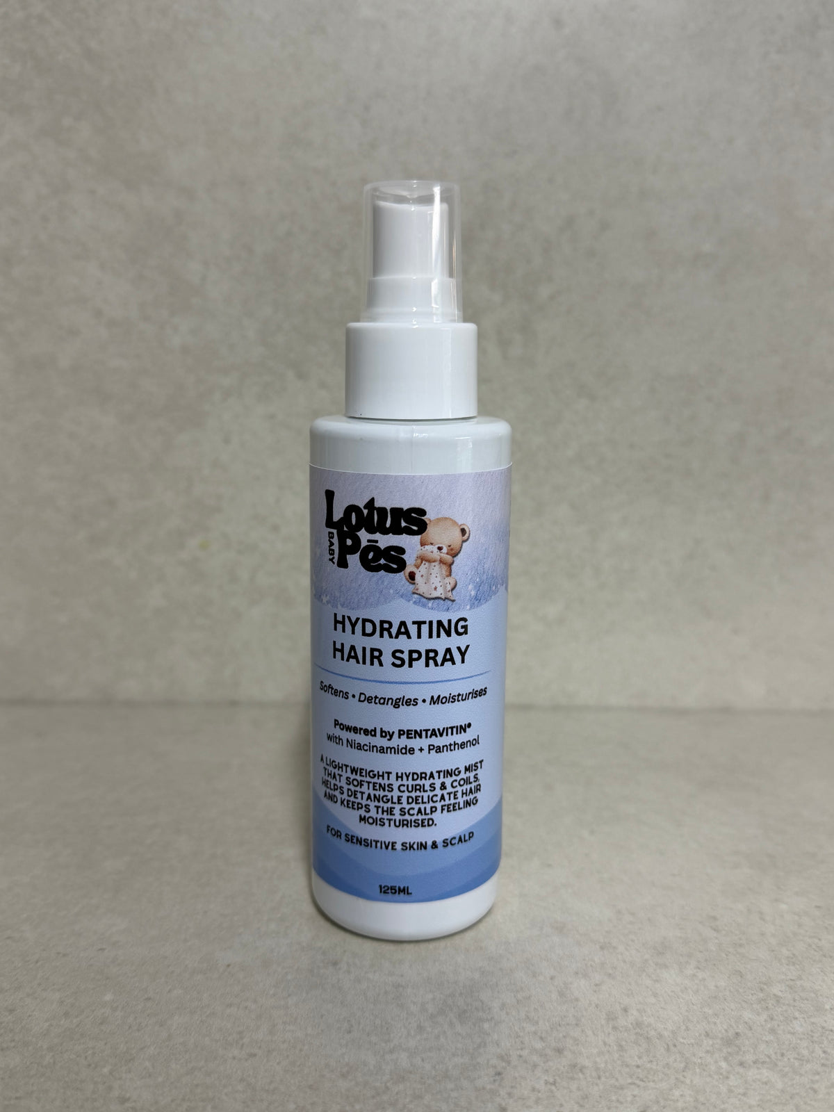 Lotus Pēs Baby Hydrating Hair Spray