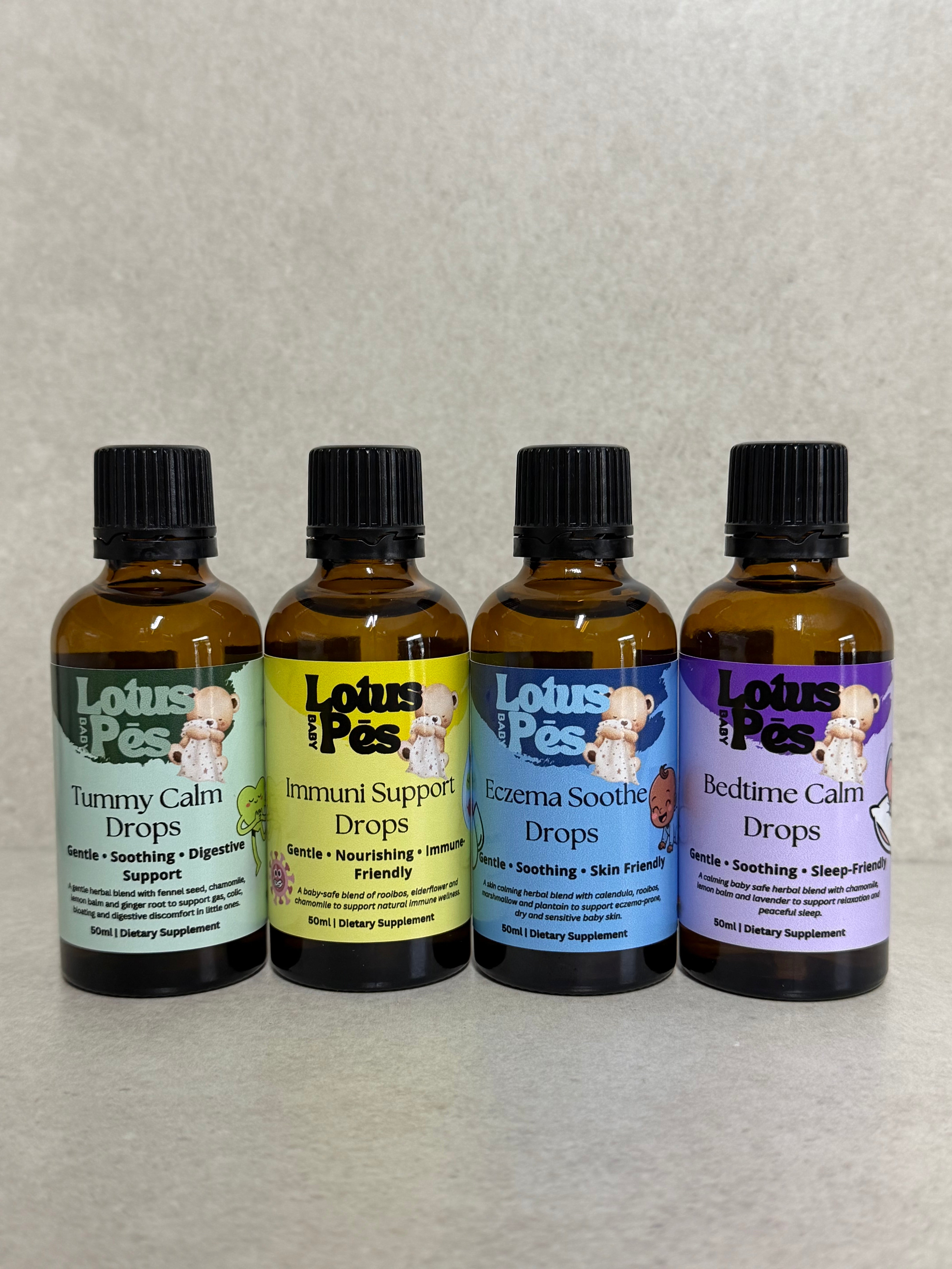 Lotus Pēs Baby Drops – Complete Starter Set
