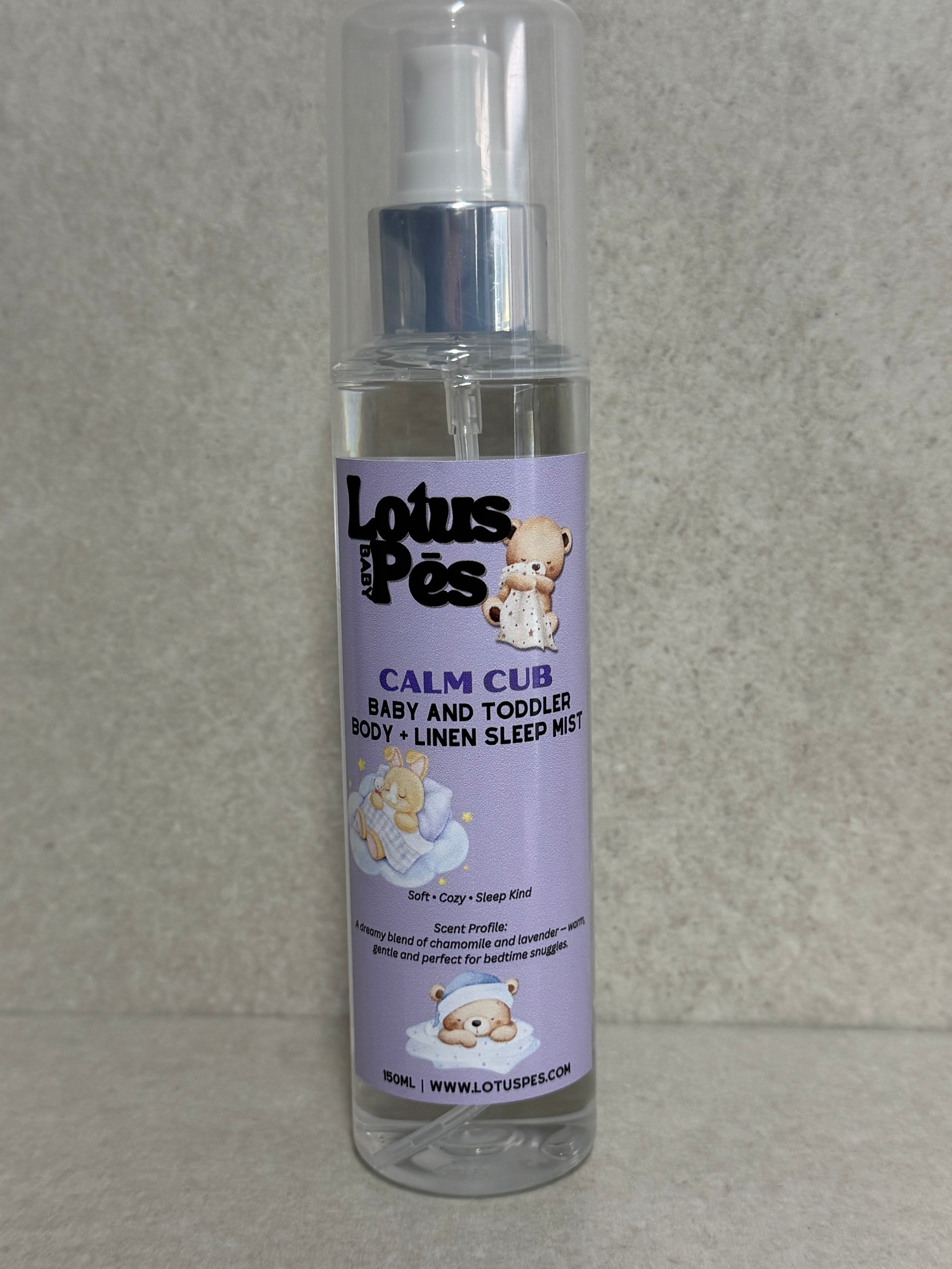 Lotus Pes Baby - Calm Cub Baby & Toddler Sleep Mist