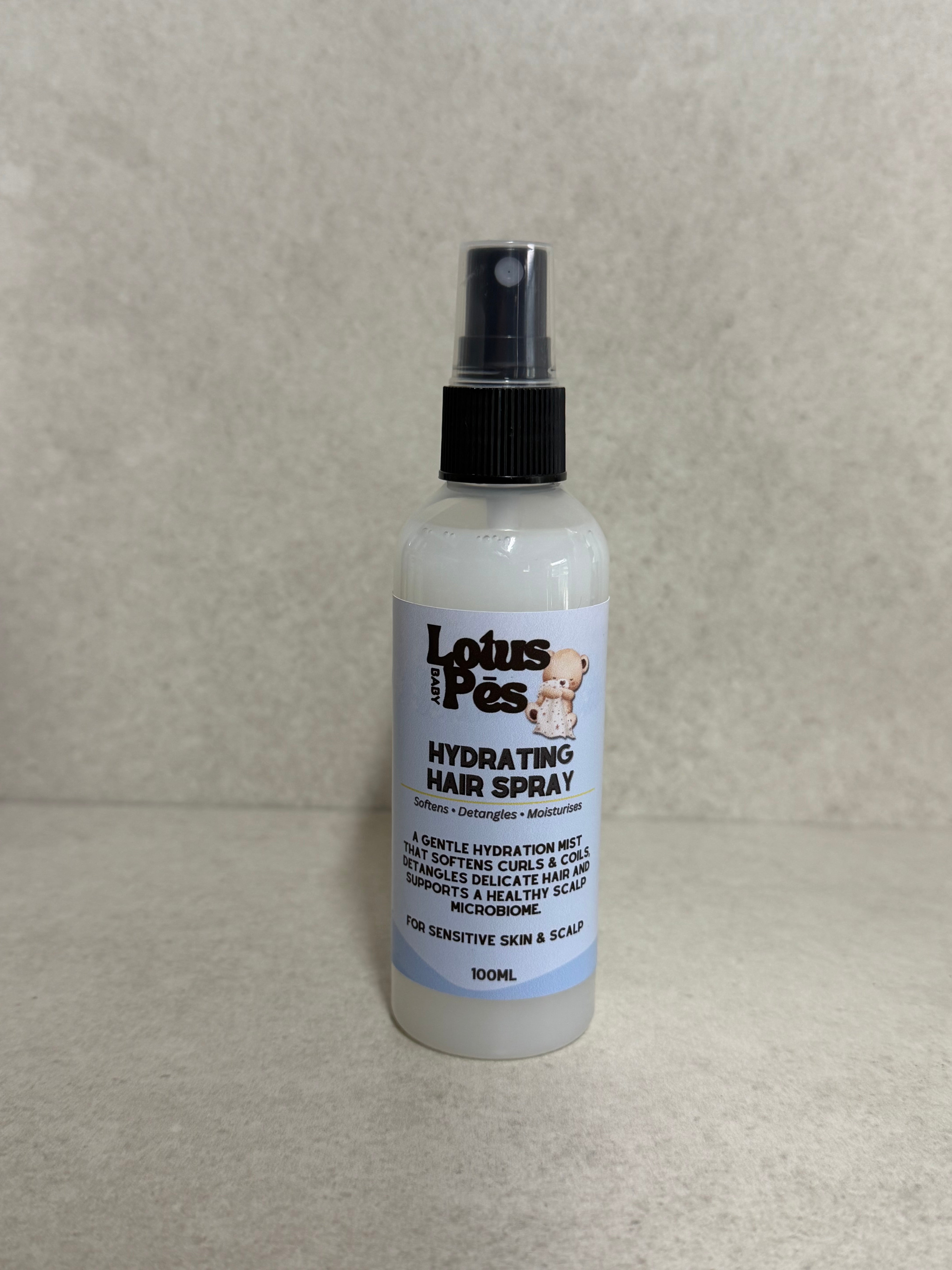 Lotus Pēs Baby Hydrating Hair Spray