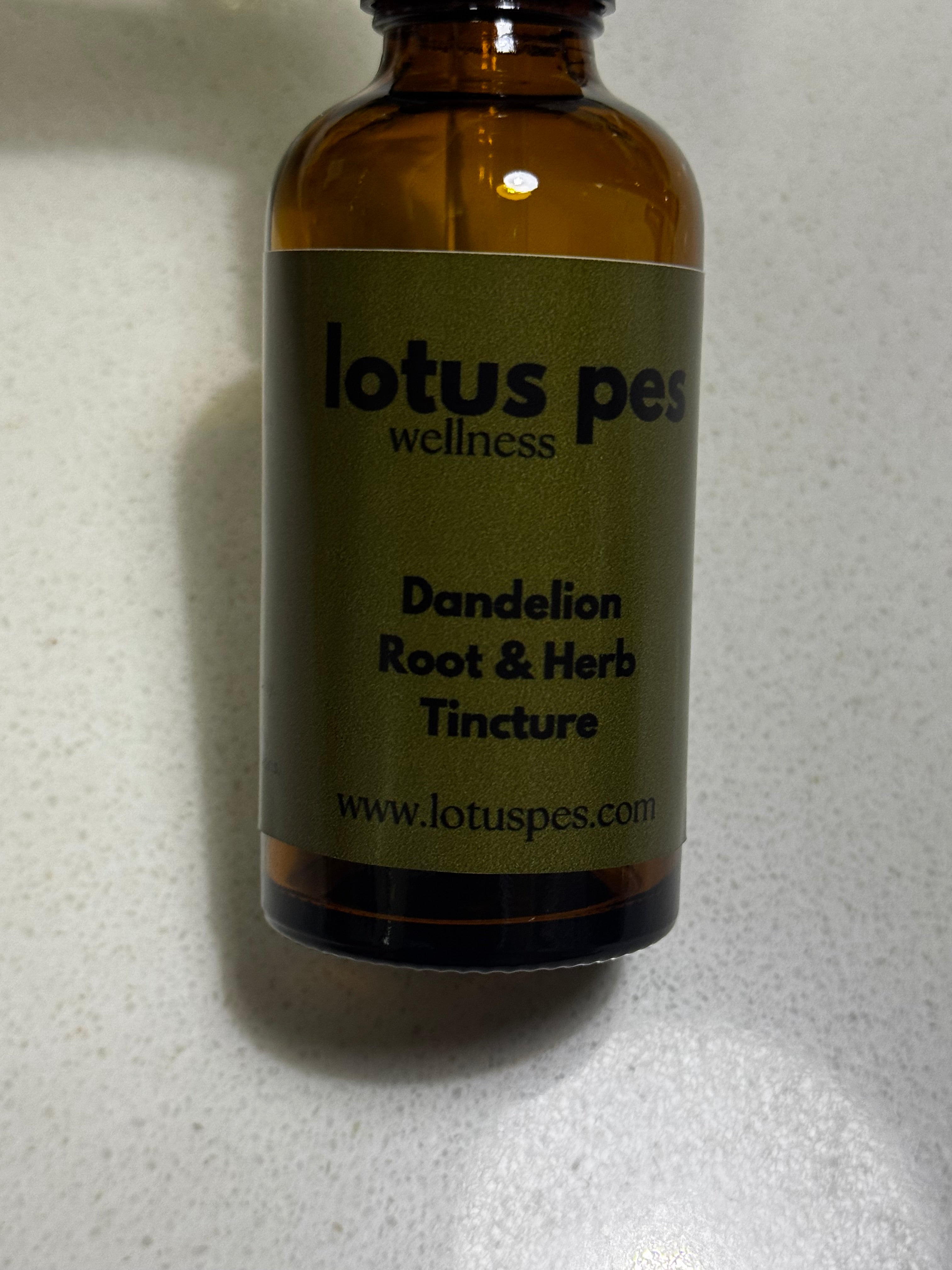 Dandelion Root & Herb Tincture • Detox & Liver Cleanse
