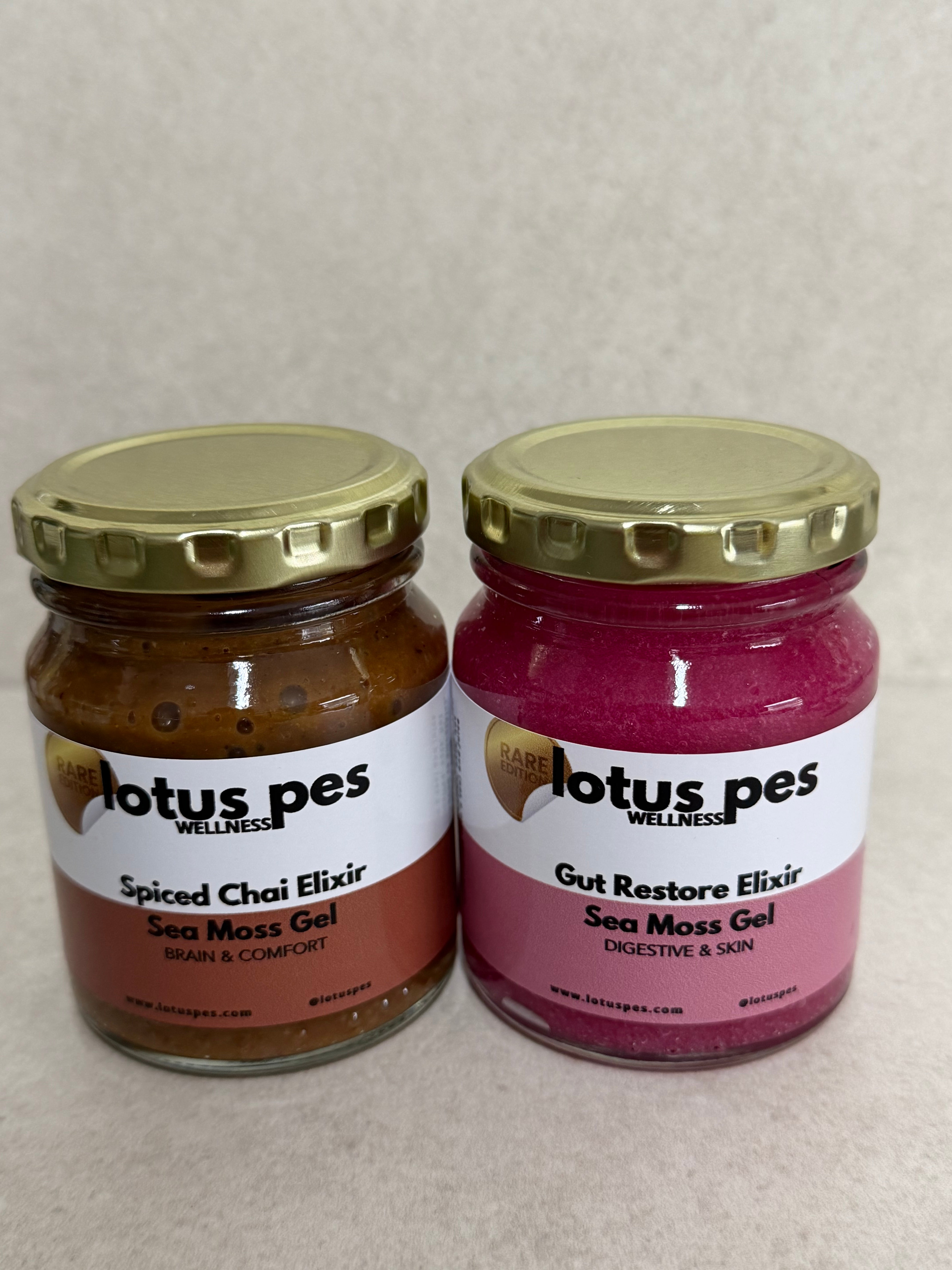 DIGESTIVE COMFORT DUO : Limited Edition Sea Moss Mini Jars