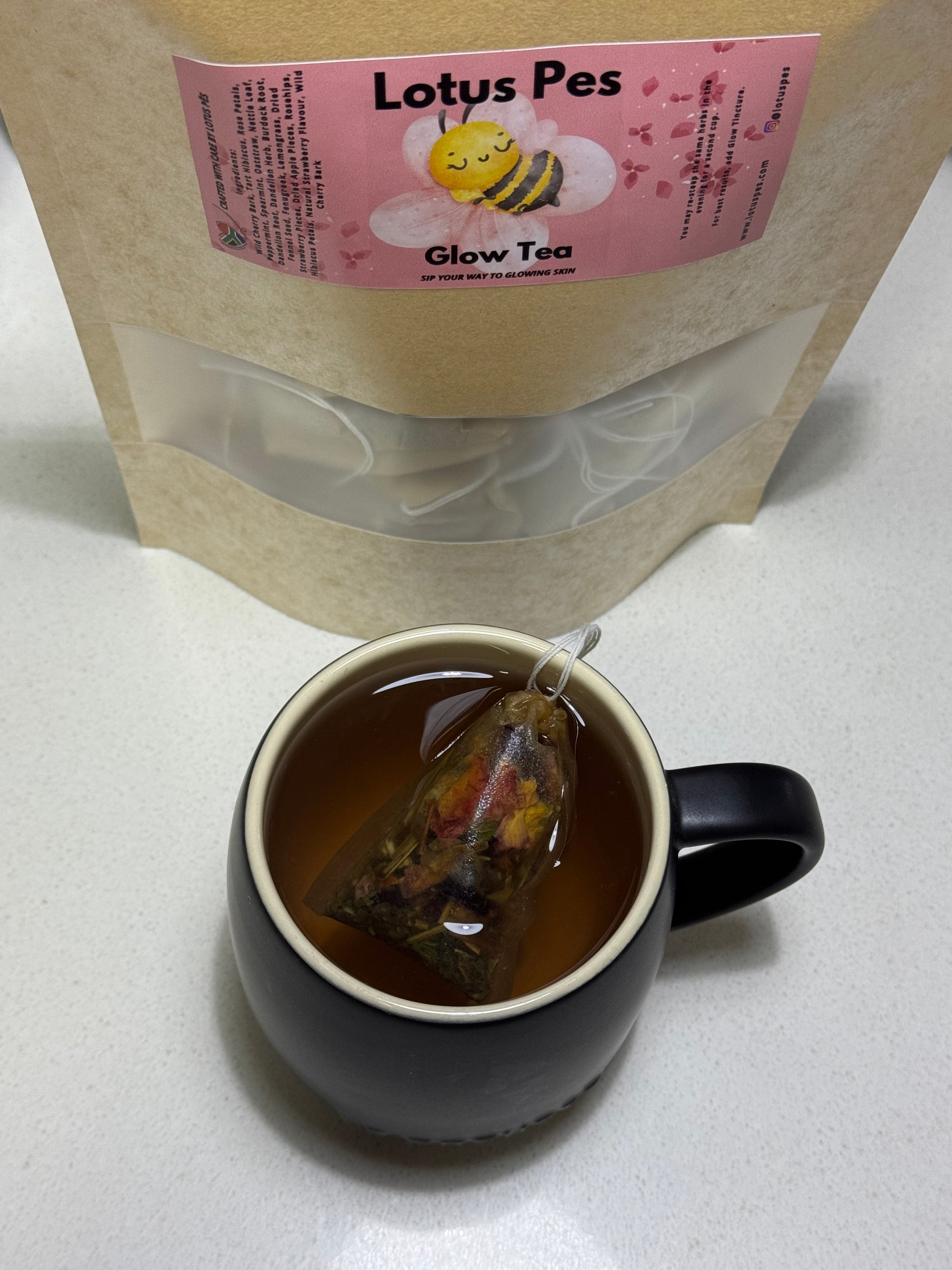 Glow Tea Blend | Herbal Skin + Digestion Support Tea