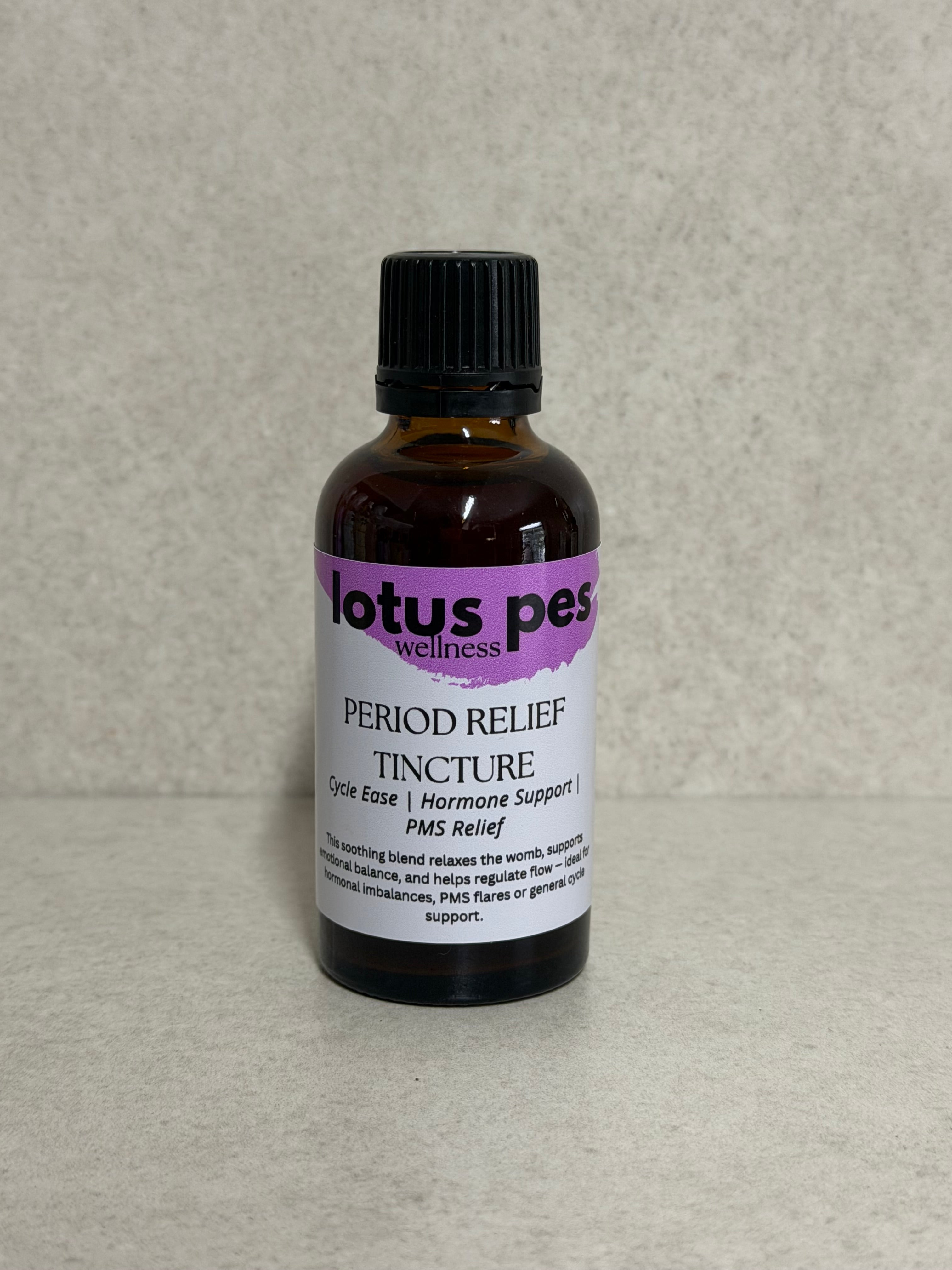 Period Relief · Menstrual Comfort & Cramp Relief Tincture