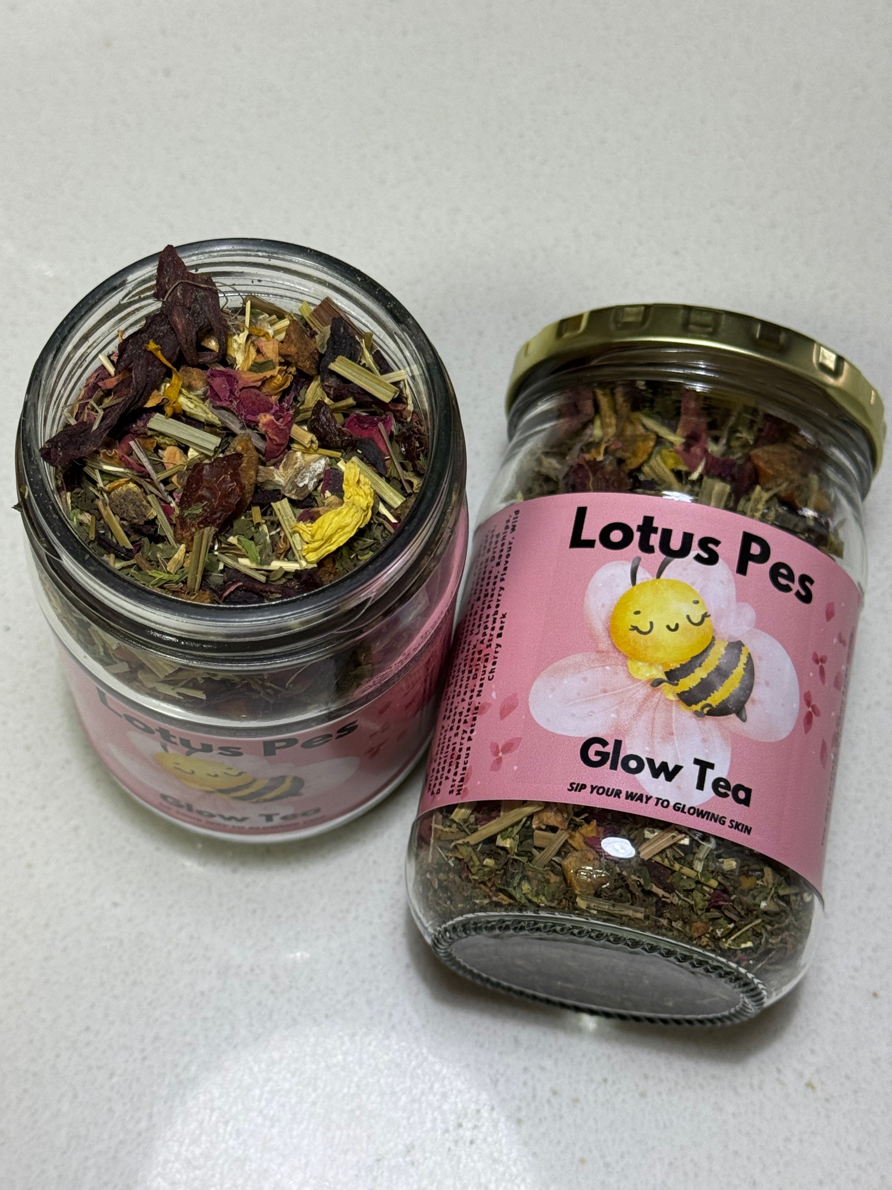Glow Tea Blend | Herbal Skin + Digestion Support Tea