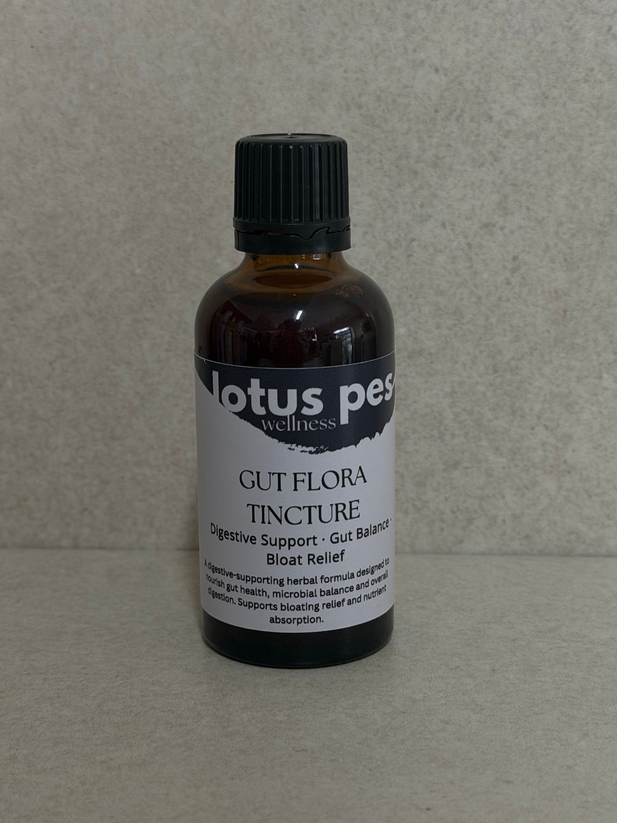 Gut Flora Tincture • Microbiome, Bloating \u0026 Digestive Support, image size:2048x2731
