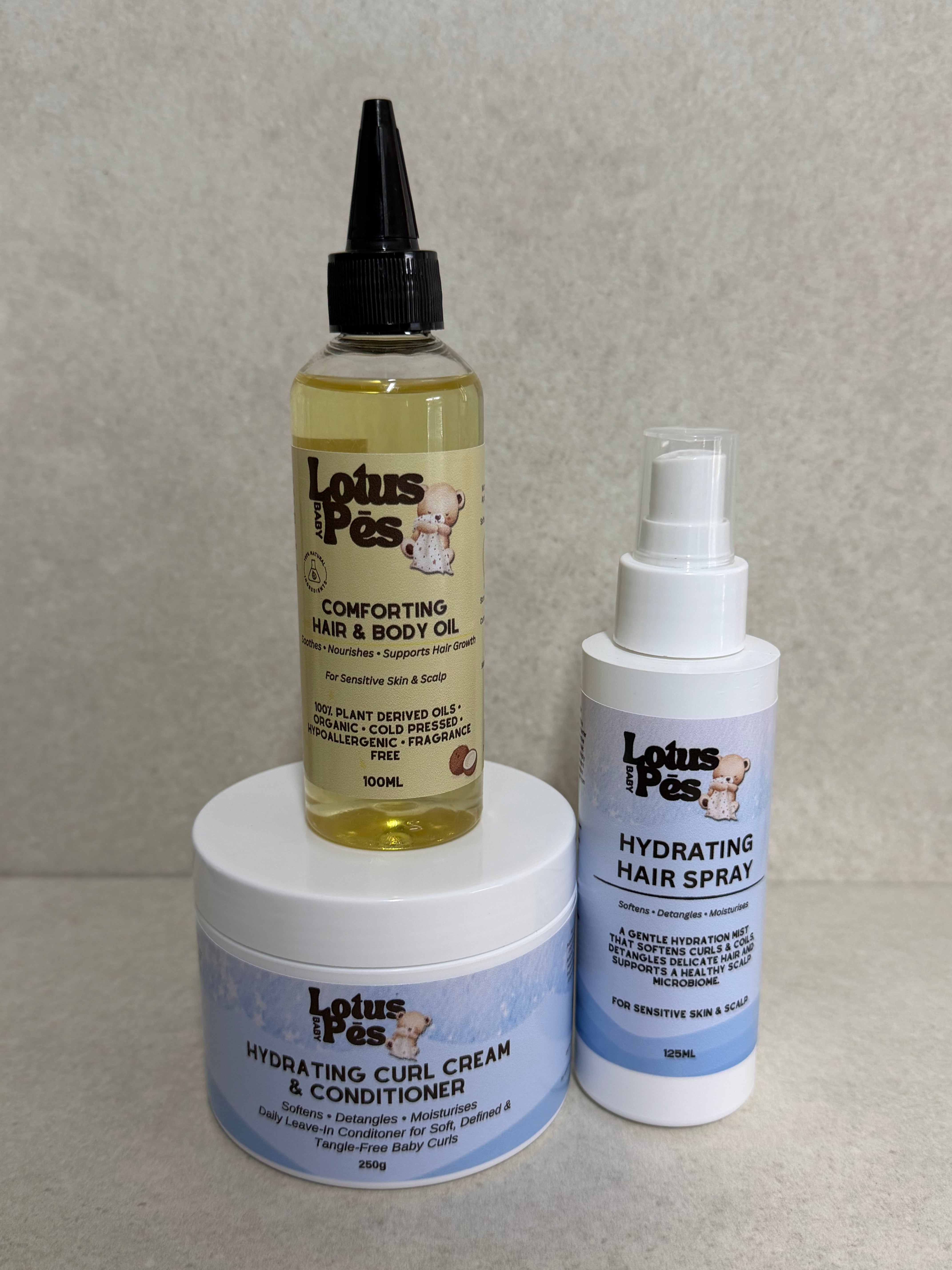 HAIR GROWTH & CURL CARE COMBO