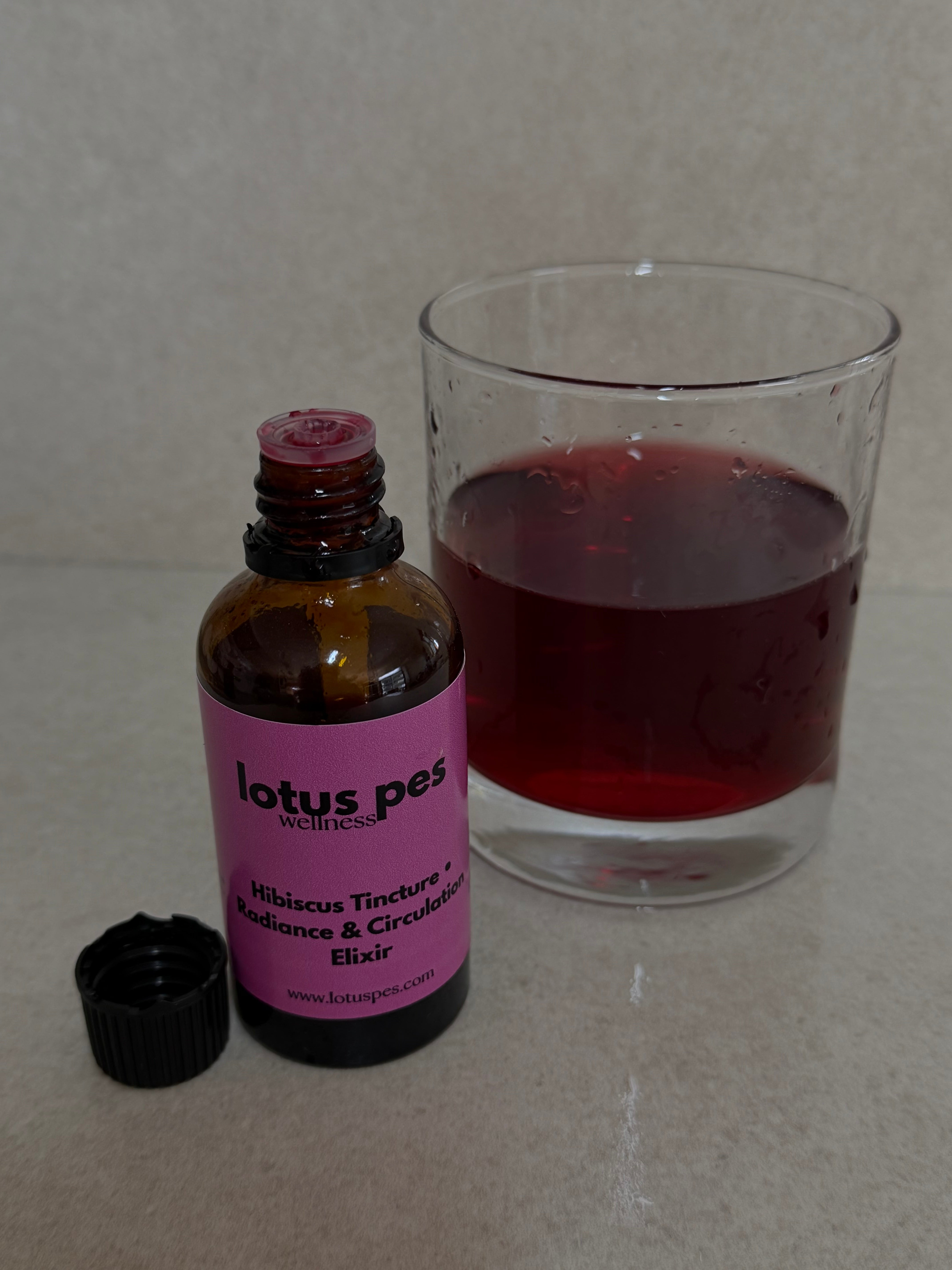 Hibiscus Tincture • Radiance & Circulation Elixir