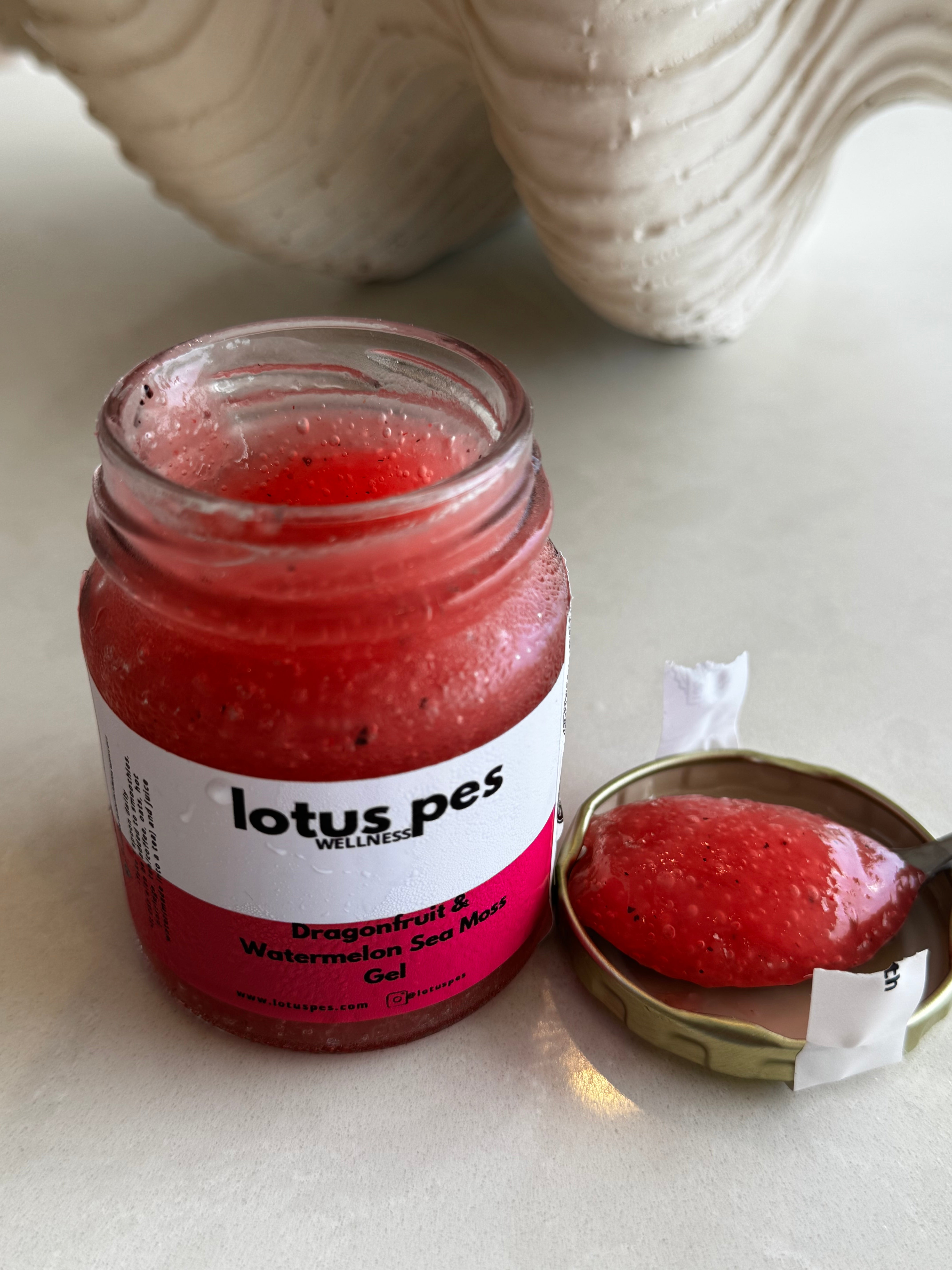 Dragonfruit & Watermelon Sea Moss Gel
