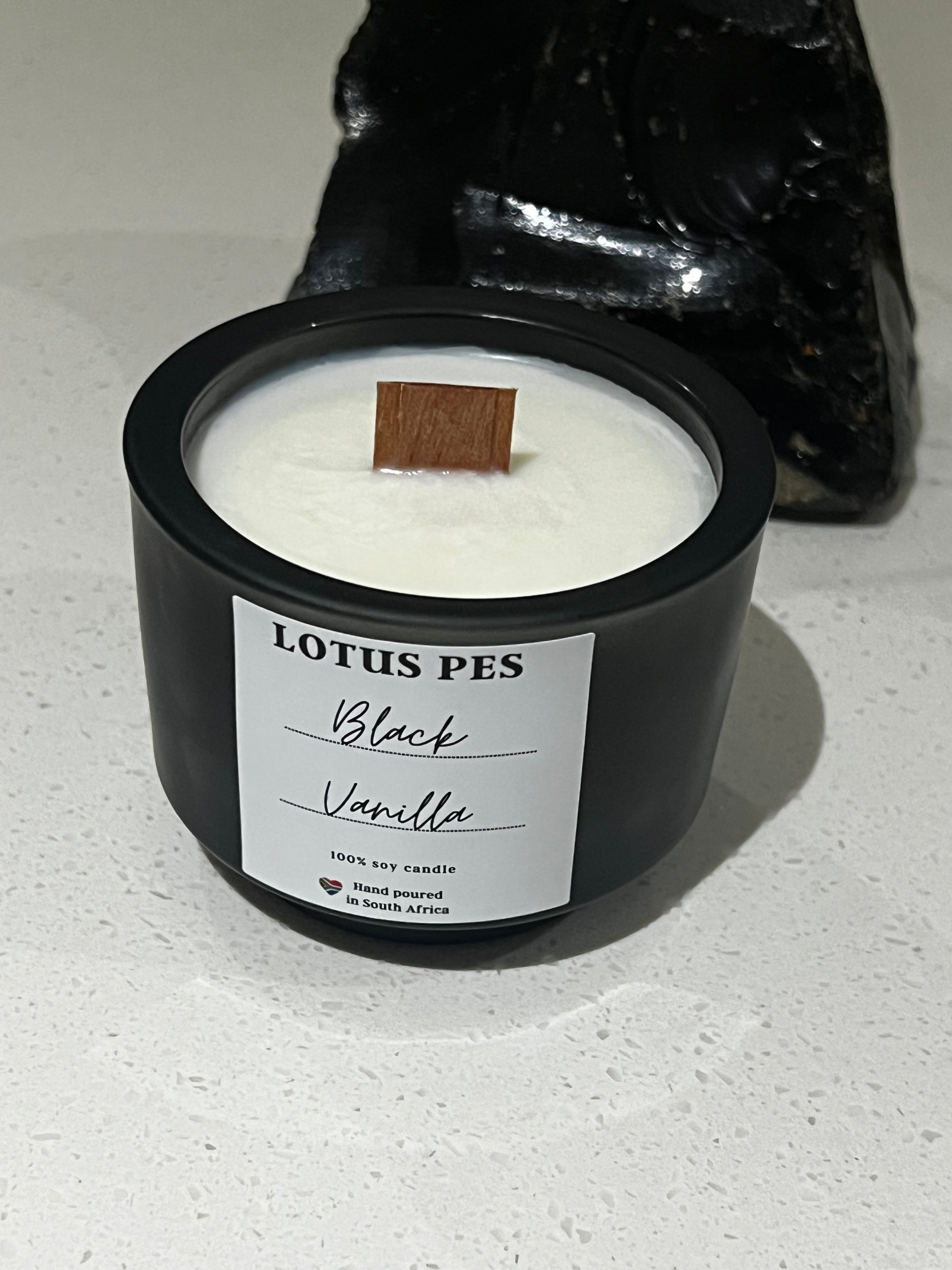 Black Vanilla Candle