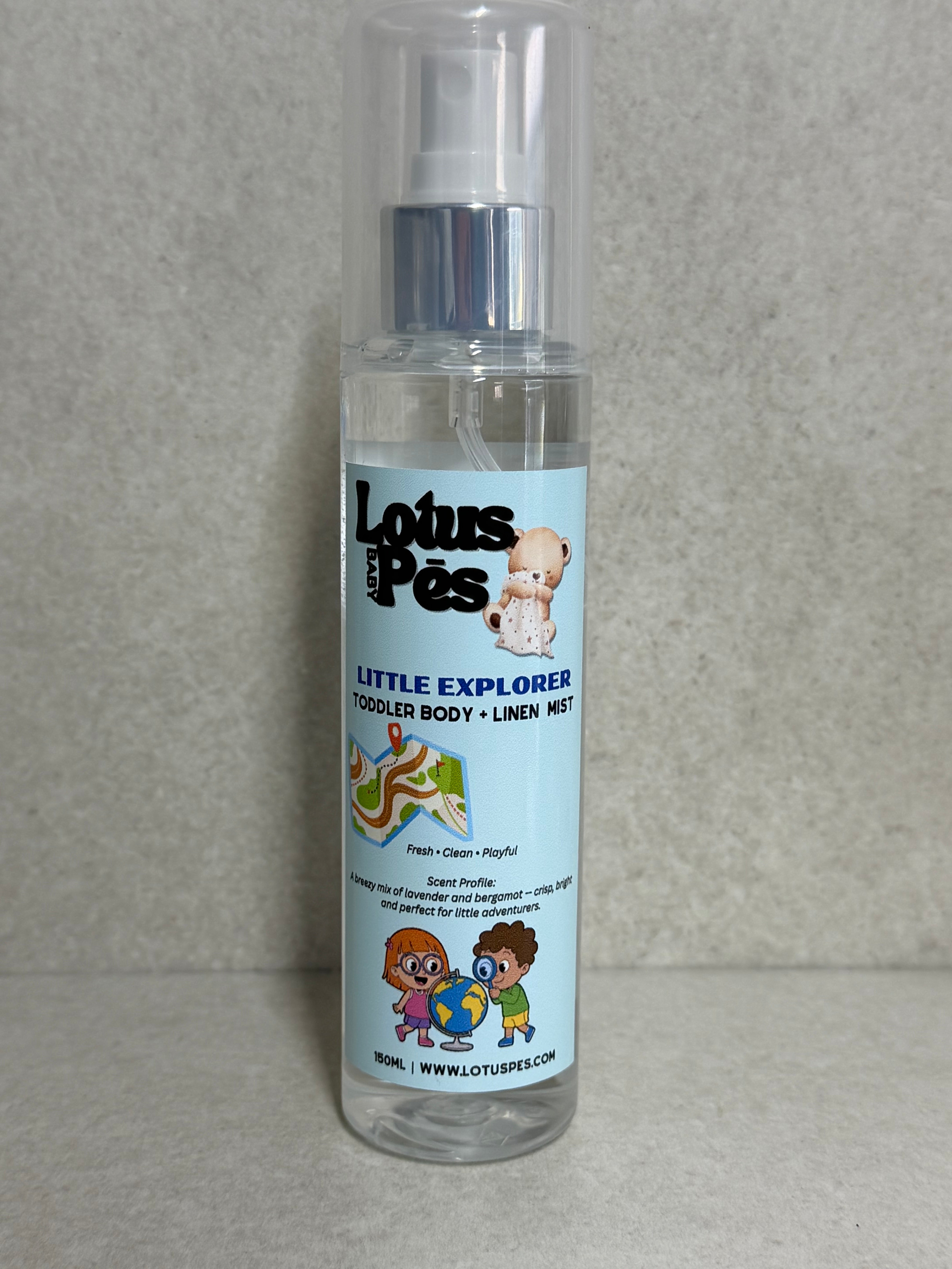 Lotus Pes Baby - Little Explorer Toddler Body & Linen Mist