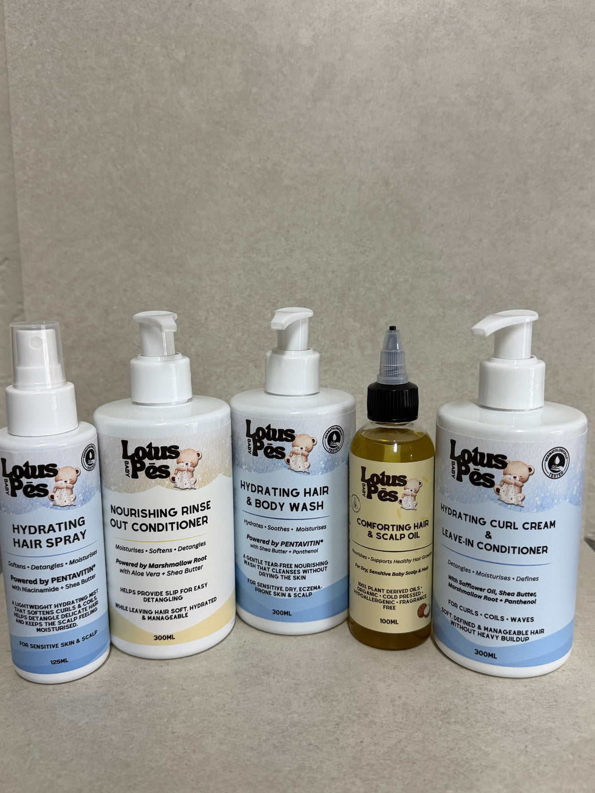 Lotus Pēs Baby Wash Day Essentials