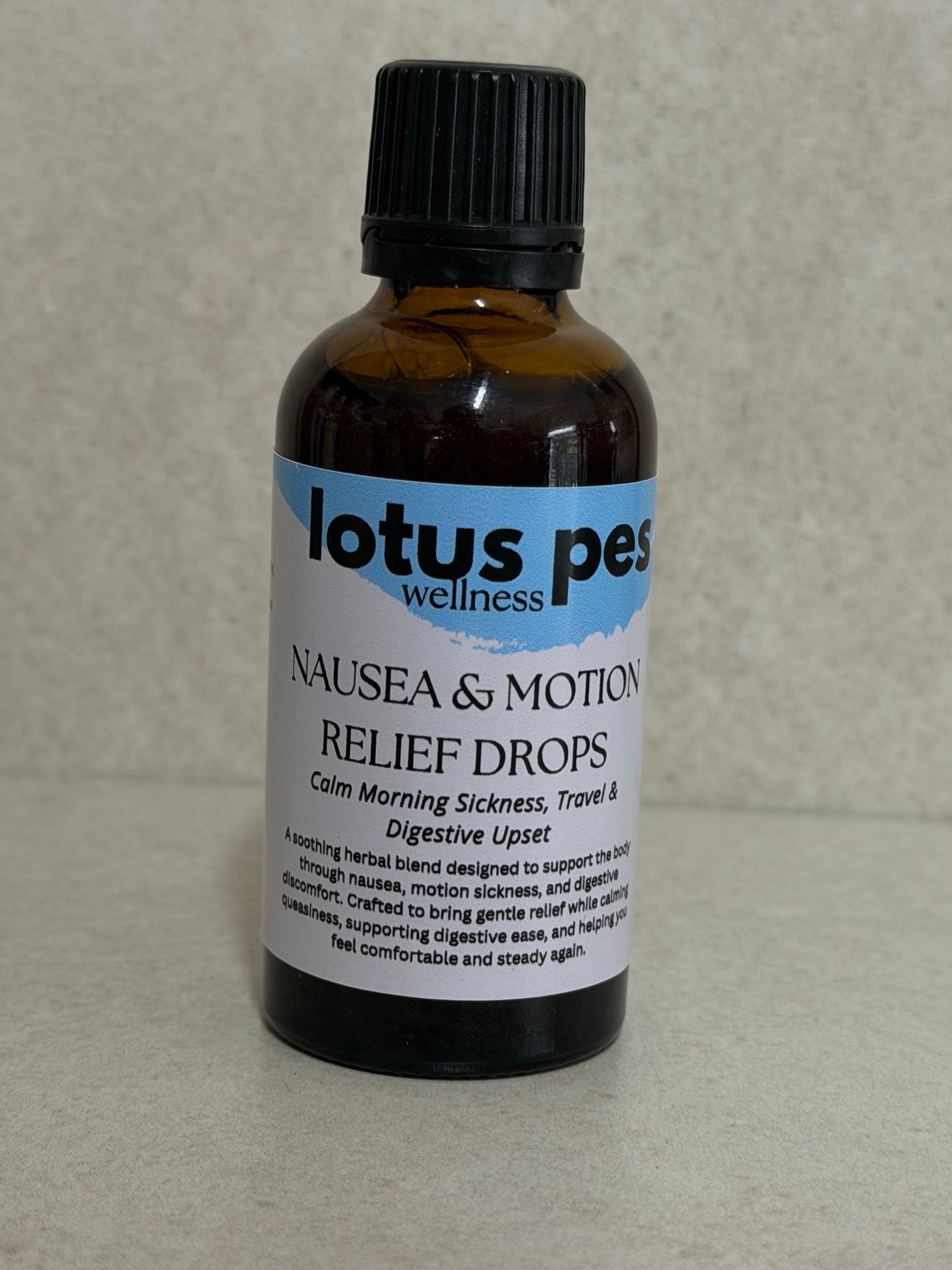 Nausea & Motion Relief Drops • Calm Morning Sickness, Travel & Digestive Upset