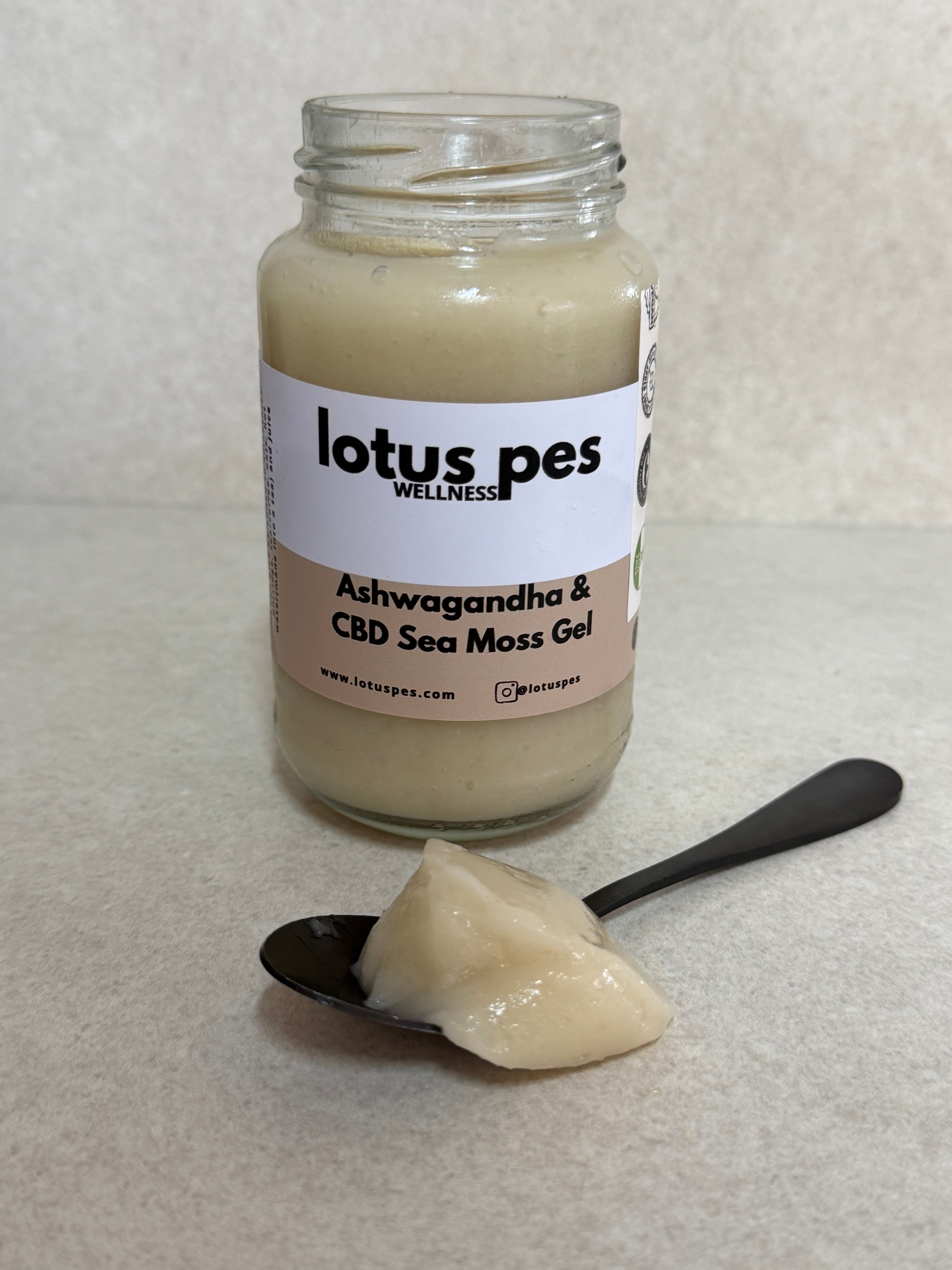 CBD & Ashwaganda Sea Moss Gel