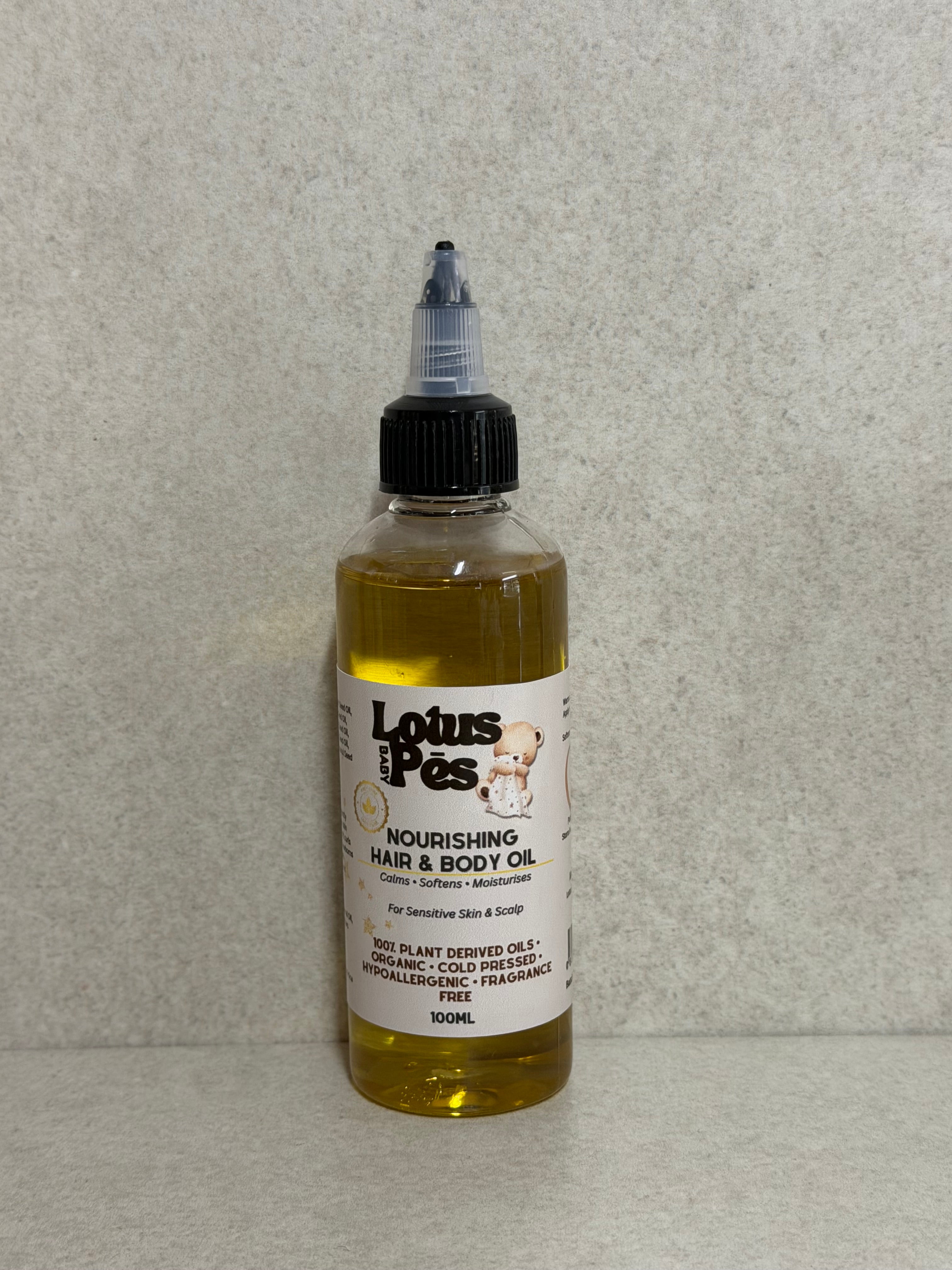 Lotus Pēs Baby Nourishing Hair & Body Oil