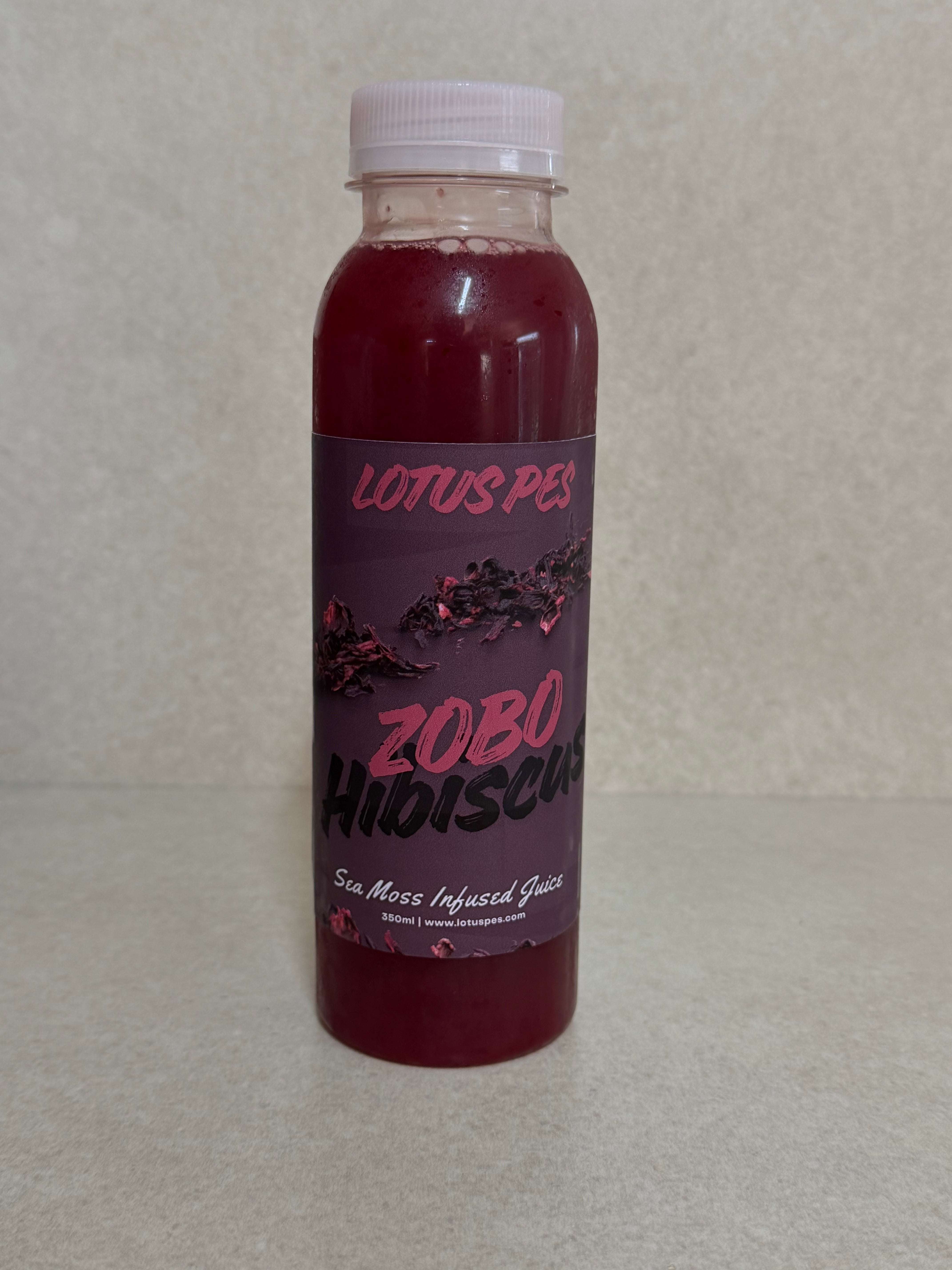 Hibiscus Zobo Sea Moss Juice