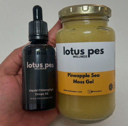 How to incorporate Lotus Pēs sea moss gel and liquid chlorophyll into your daily routine