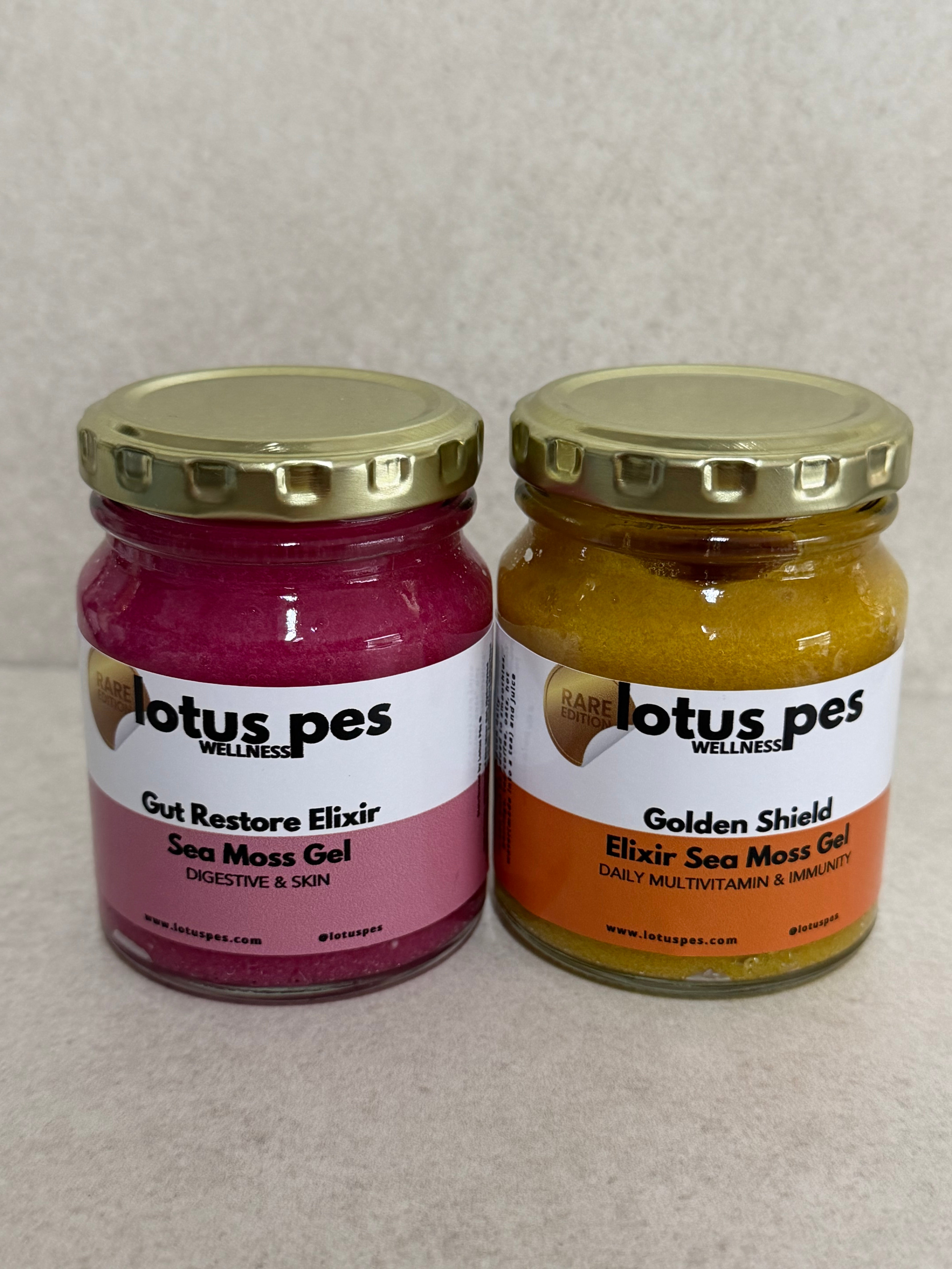 GUT & GLOW DUO : Limited Edition Sea Moss Mini Jars