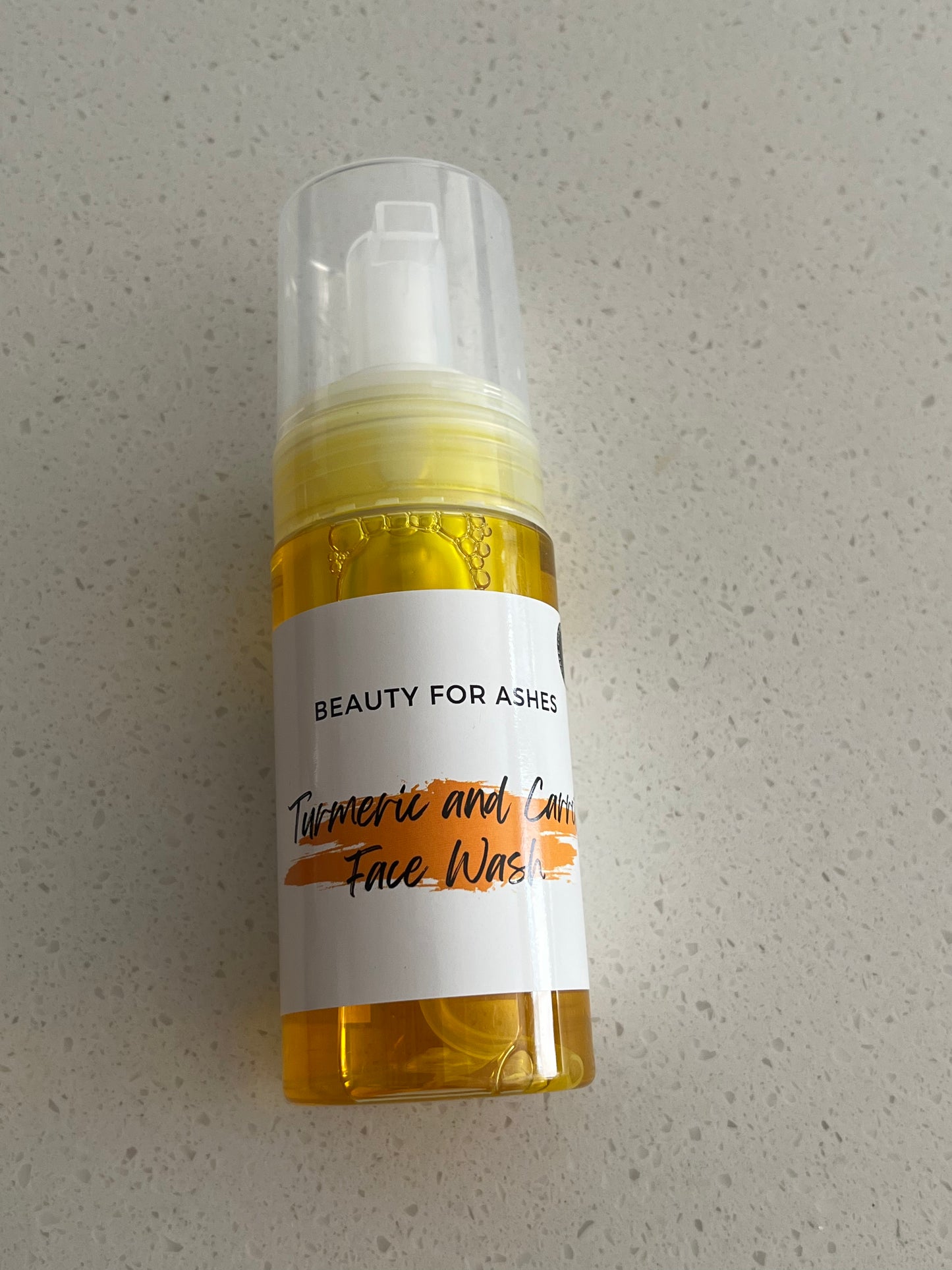 Turmeric and Carrot Face Wash