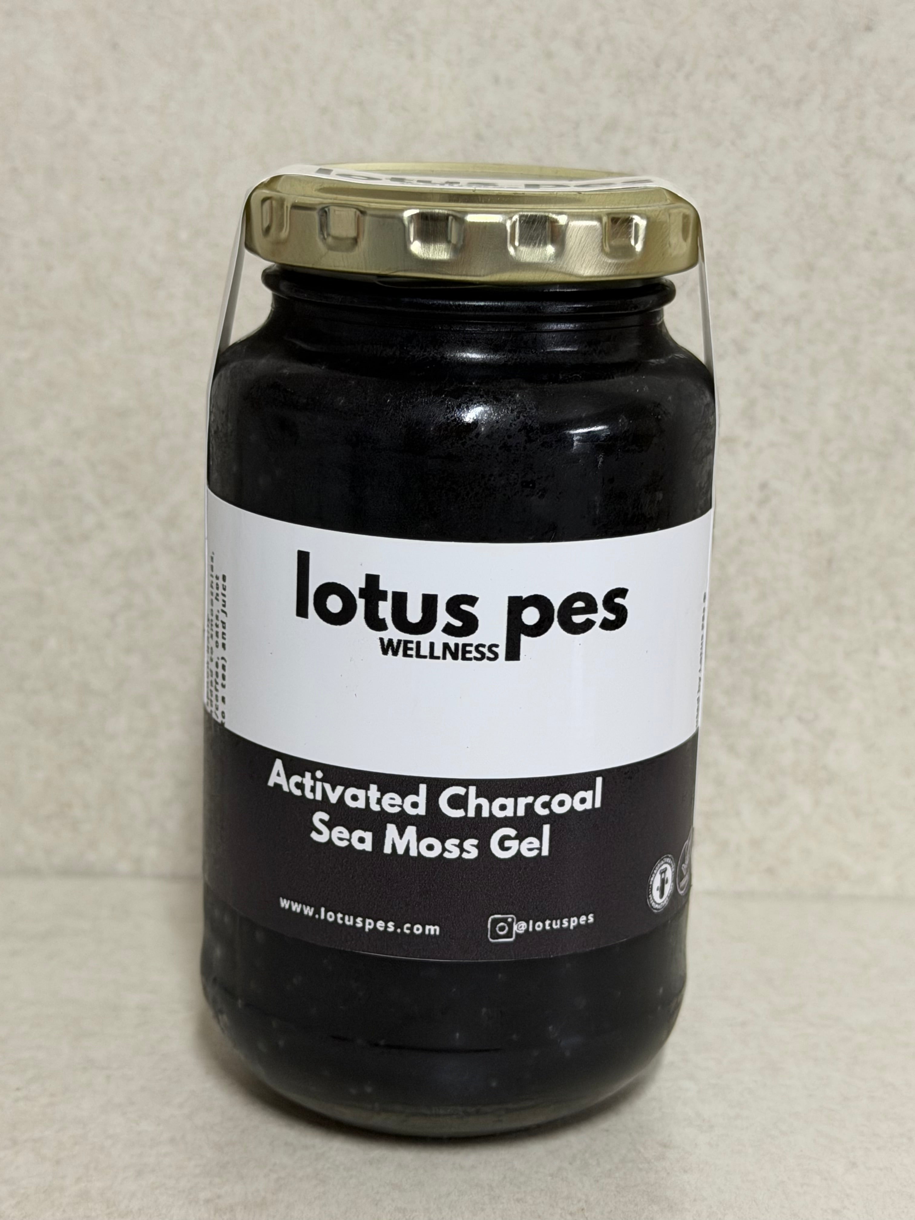 Activated Charcoal Sea Moss Gel