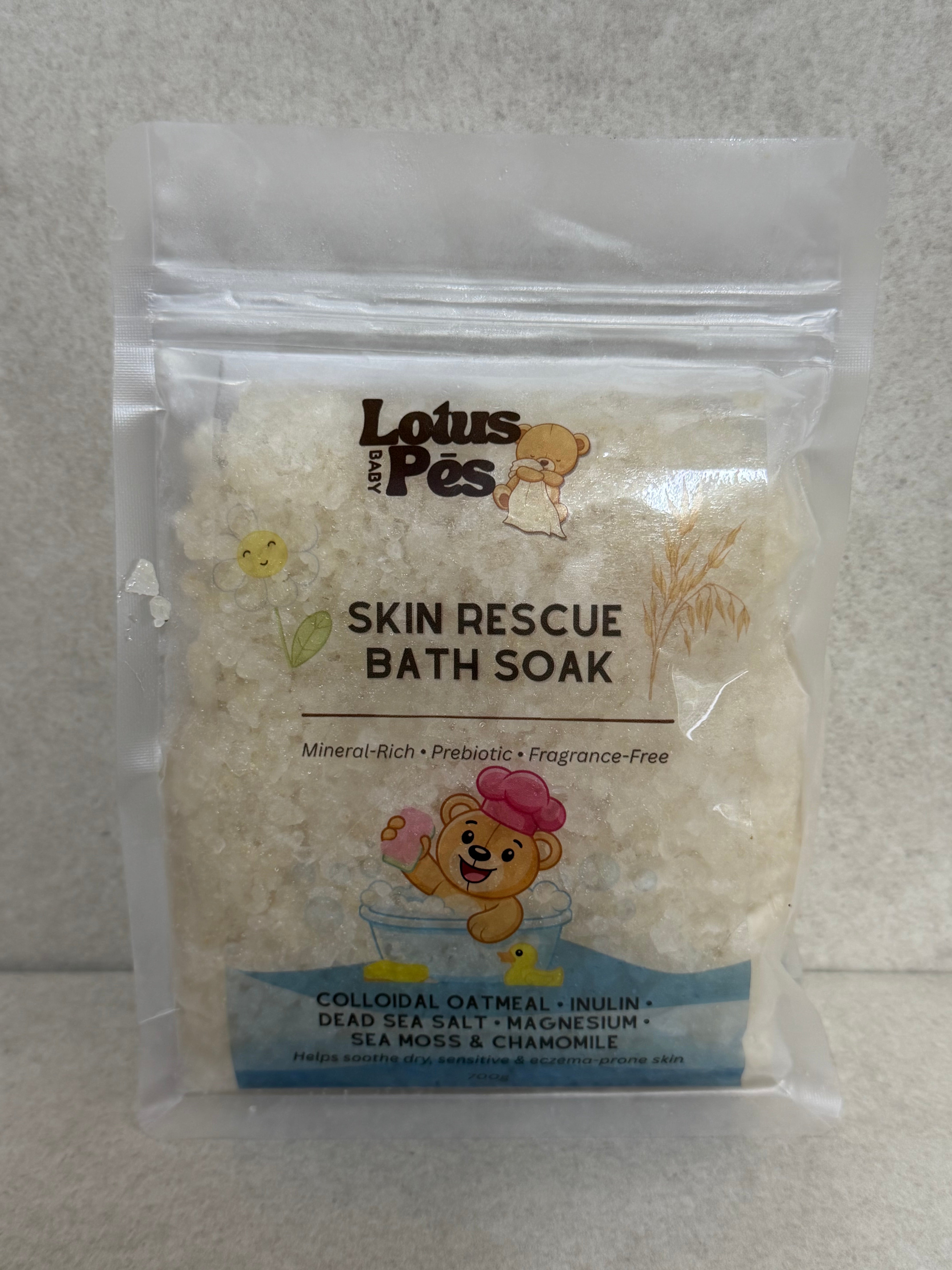 Lotus Pēs Baby Skin Rescue Bath Soak