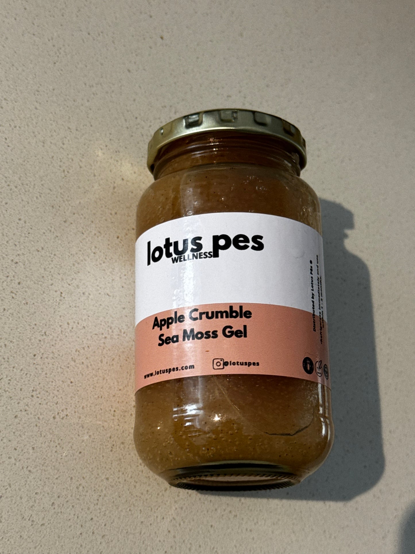 Apple Crumble Sea Moss Gel