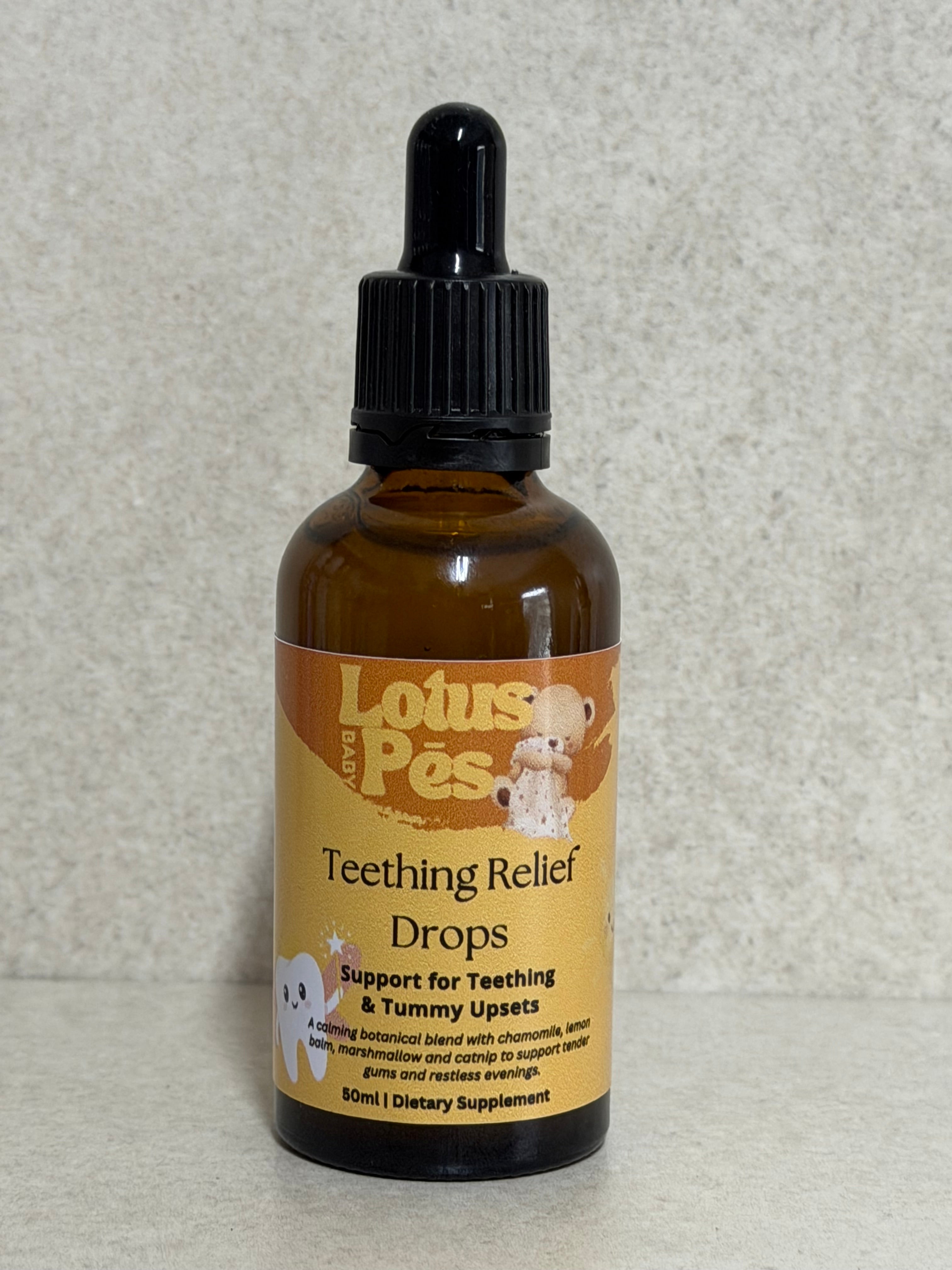 Teething Relief Drops • Gum Calm & Tummy Support