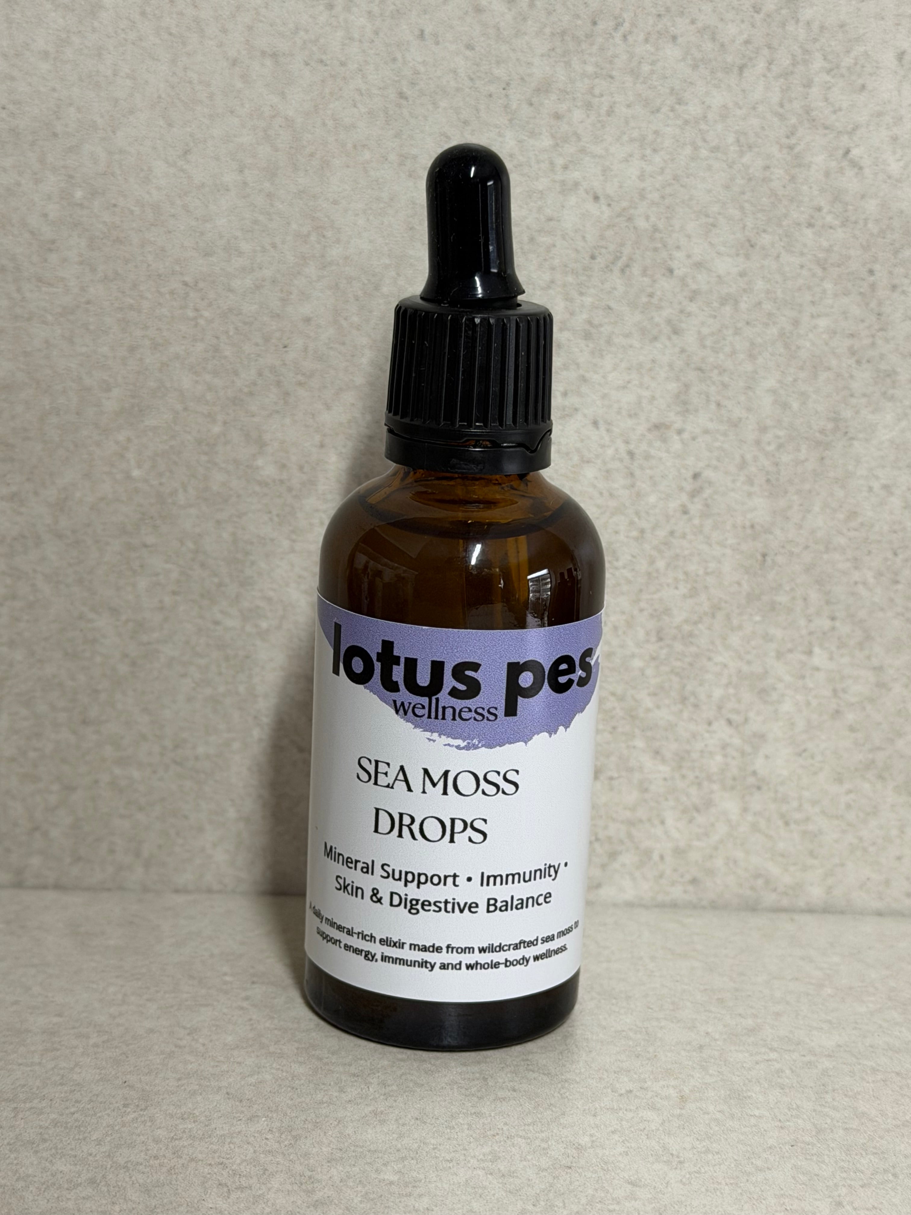 Sea Moss Drops • Mineral Boost, Immunity & Gut Support