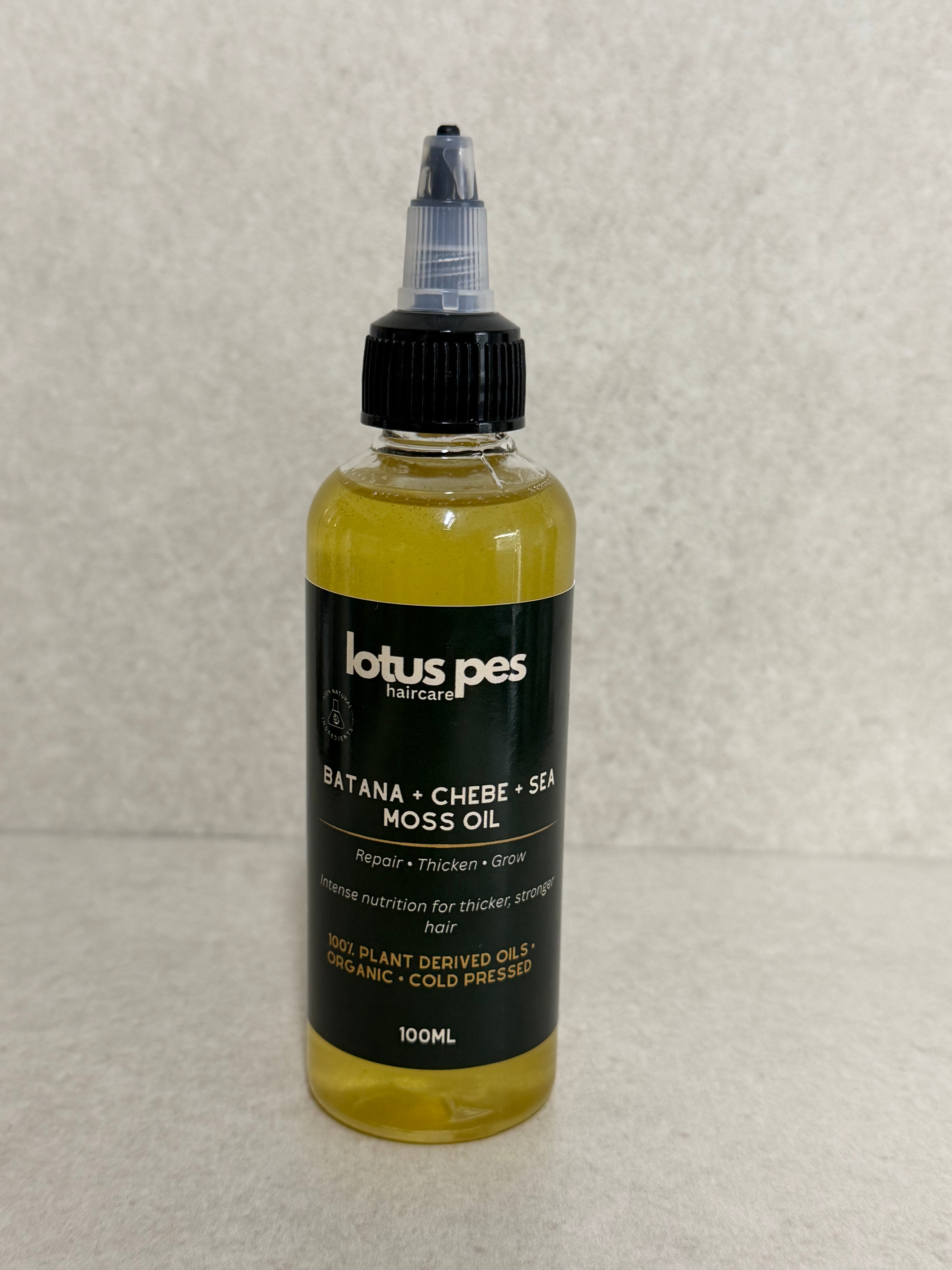 Batana + Chebe + Sea Moss Oil • intensive repair, growth support & length retention