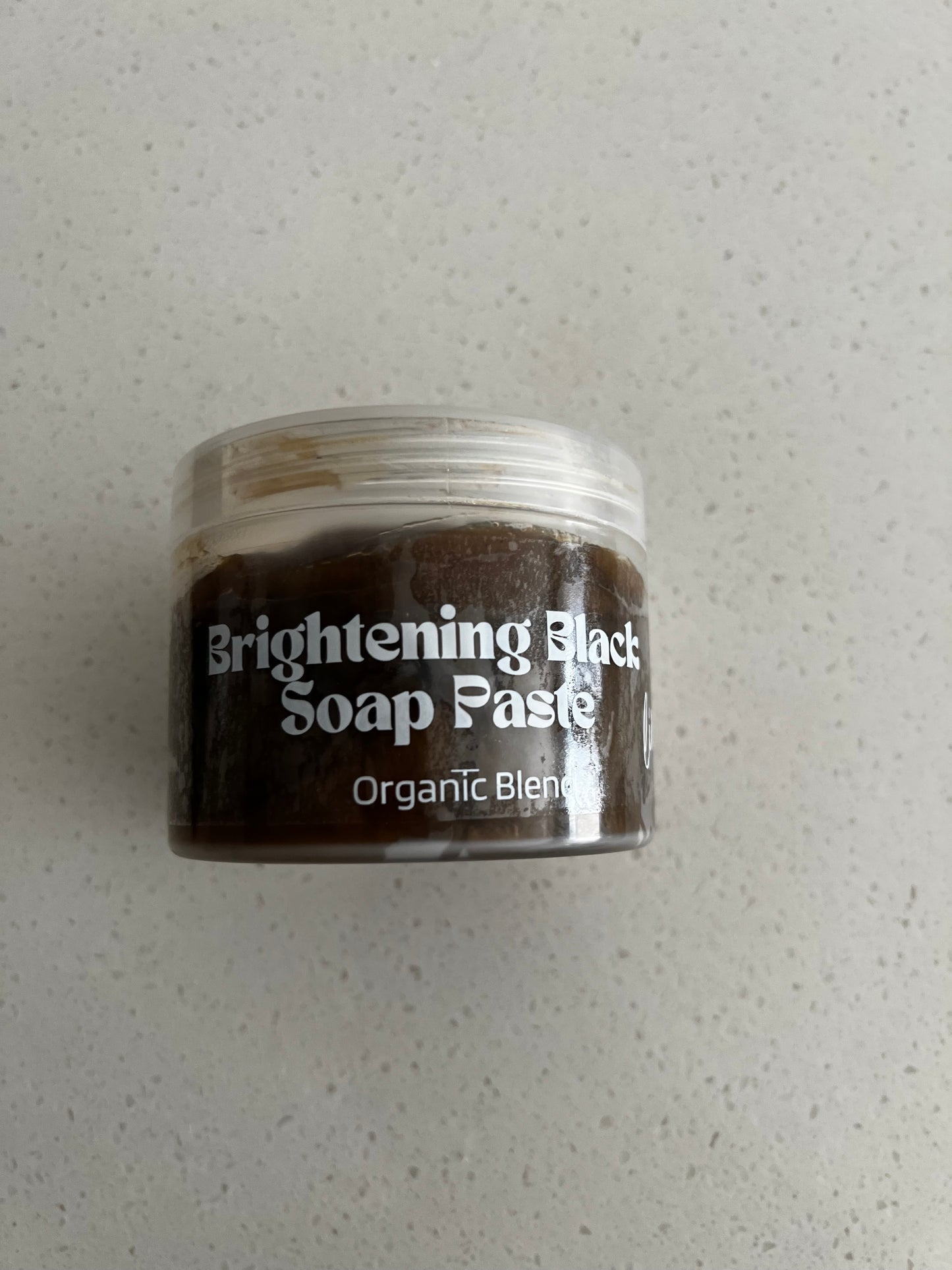 Brightening Black Soap Paste