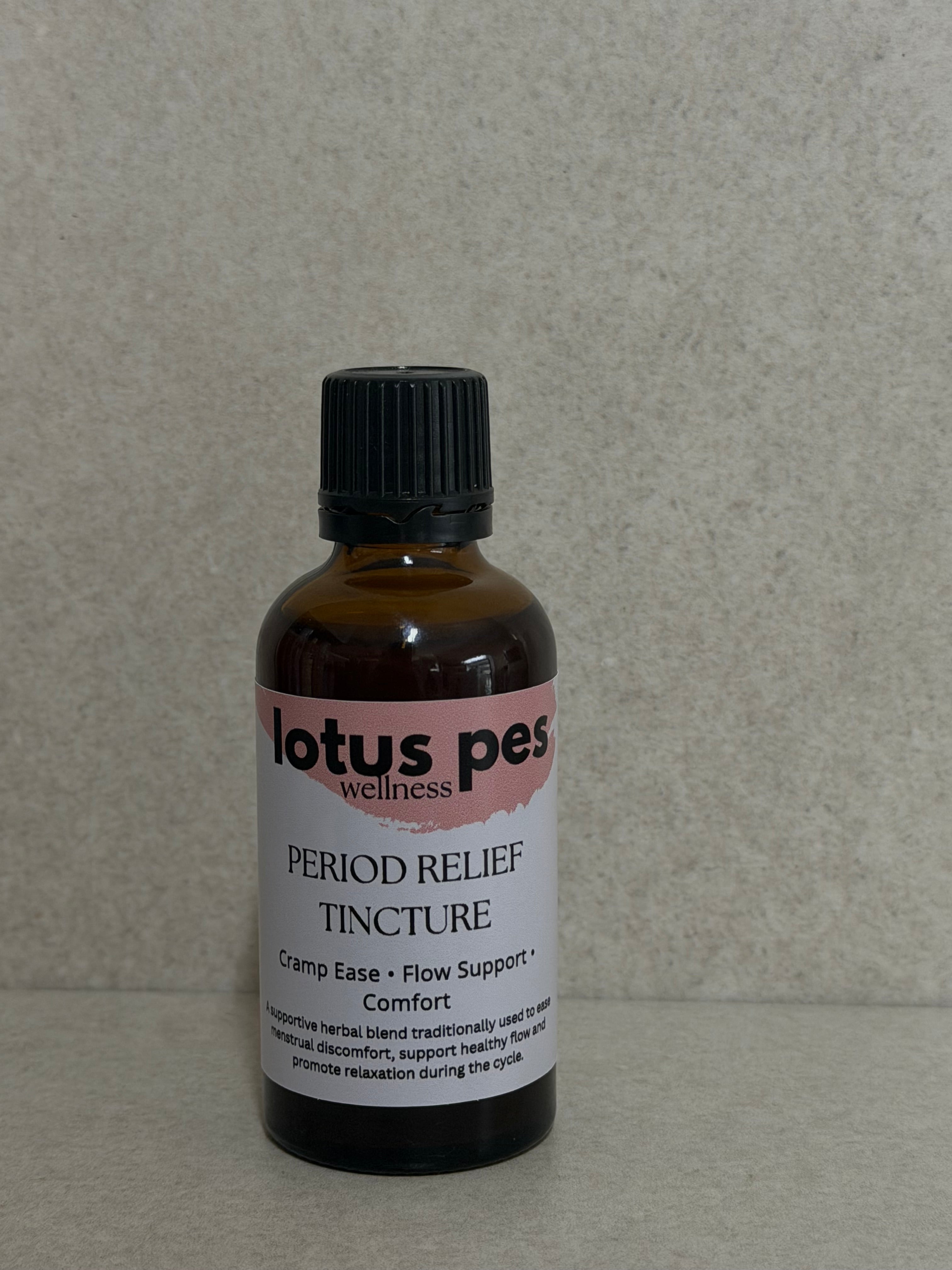Period Relief · Menstrual Comfort & Cramp Relief Tincture