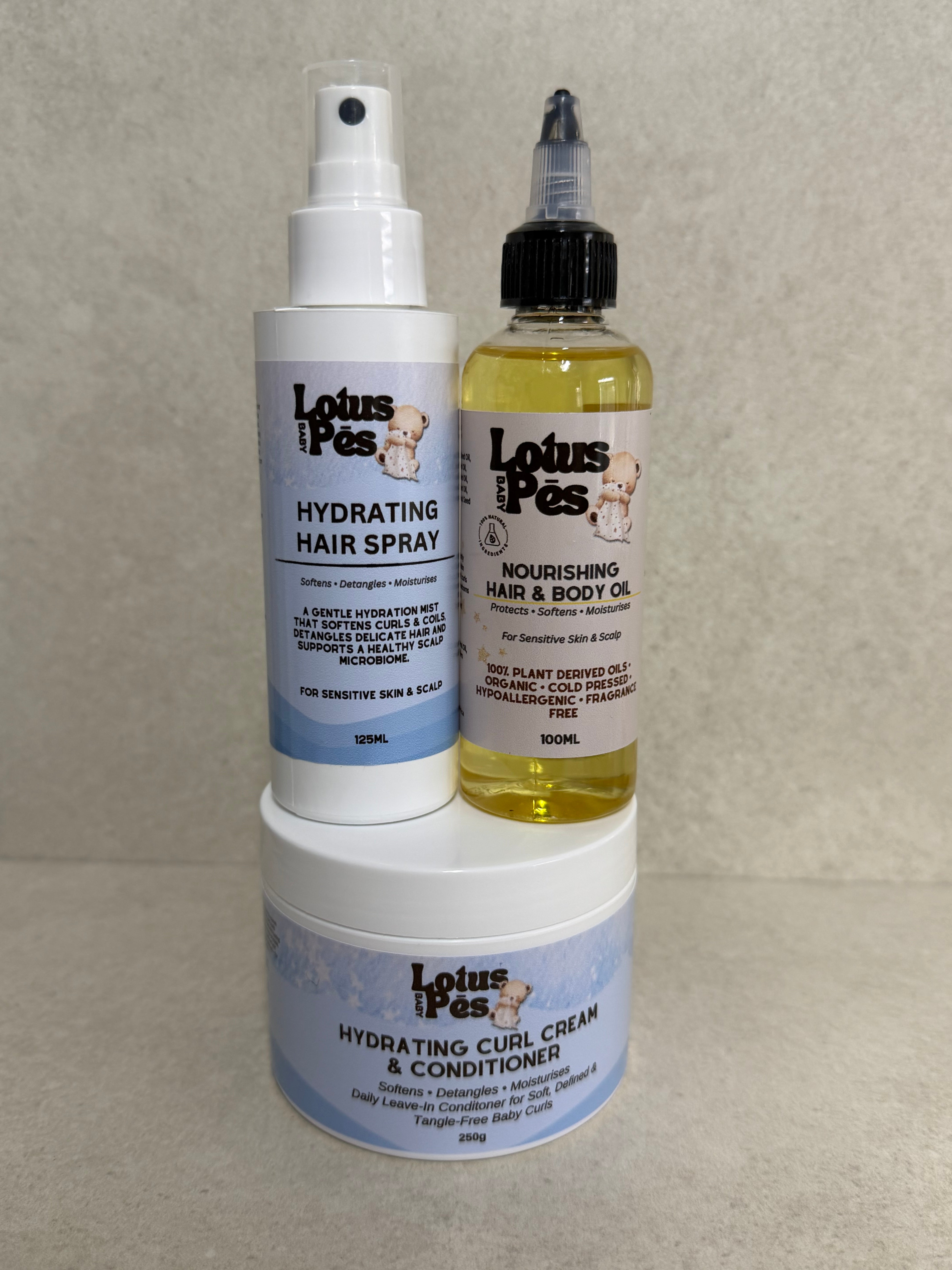 HAIR GROWTH & CURL CARE COMBO