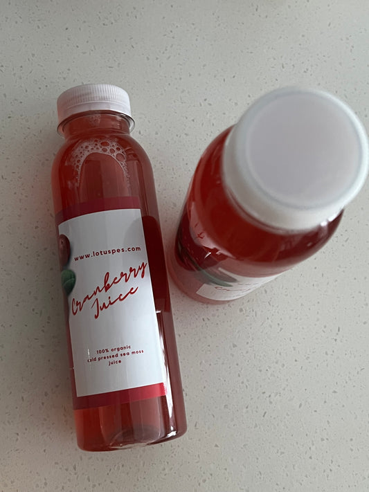 Cranberry Sea Moss Juice