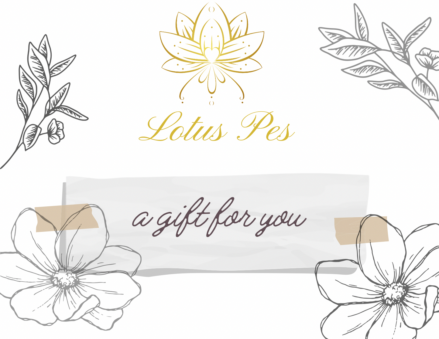 Lotus Pēs Gift Card