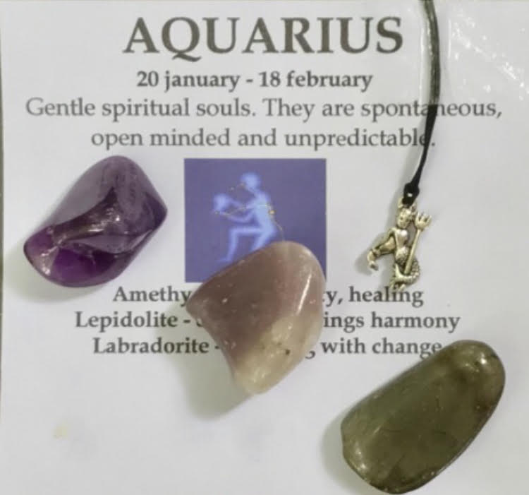 Aquarius Star Sign Set