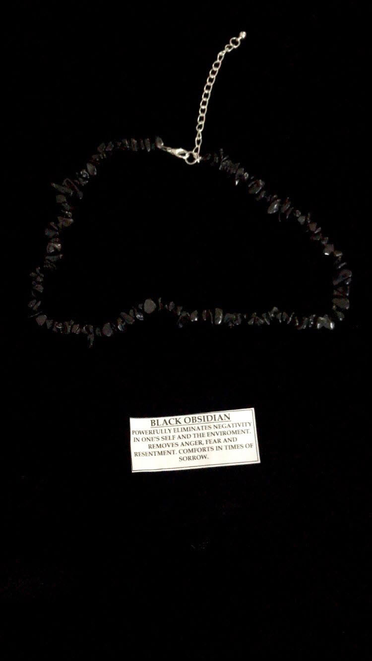 Black Obsidian Necklace