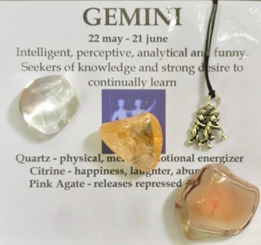 Gemini Star Sign Set