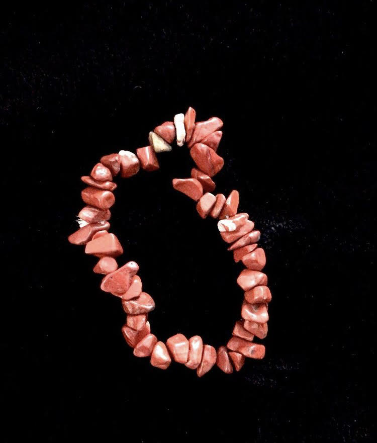 Red Jasper Chip Bracelet