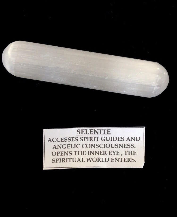 Selenite Massage Wand