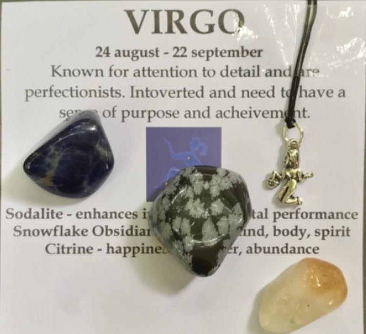 Virgo Star Sign Set