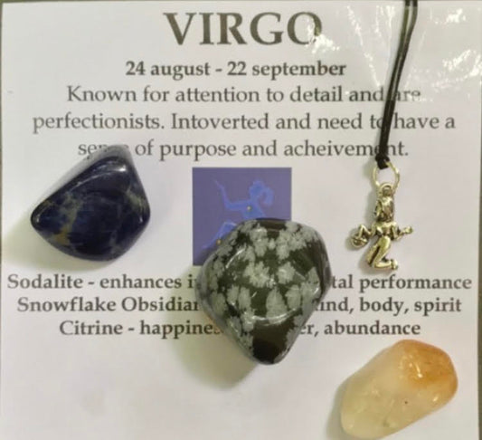 Virgo Star Sign Set