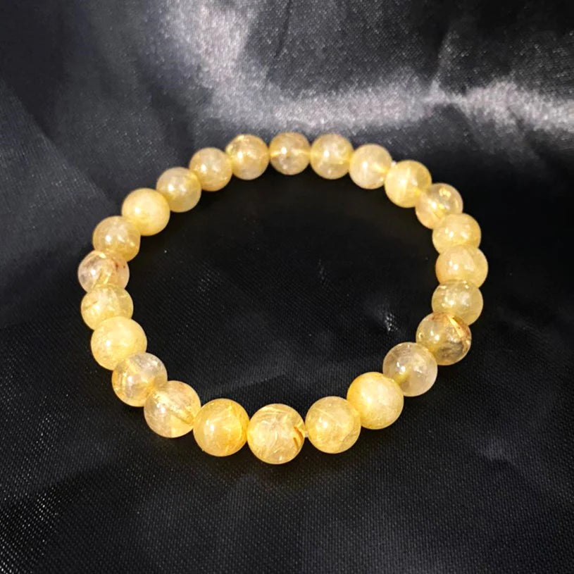 Rutilated Quartz Bracelet