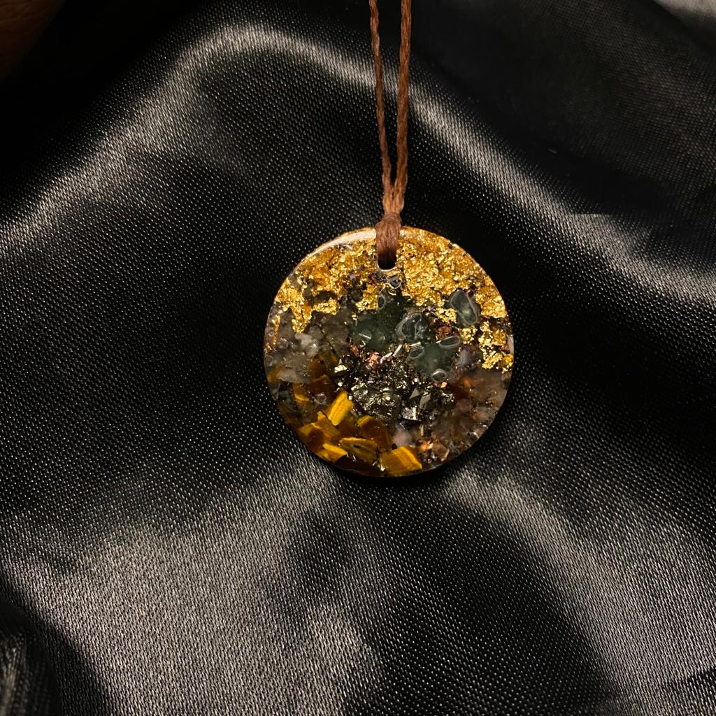 Abundance Orgonite Pendant