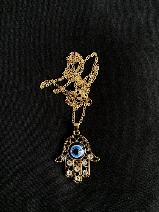 Hamsa & Evil Eye Necklace