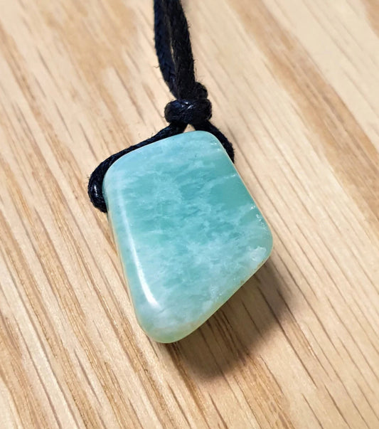 Amazonite Tumbled Pendant