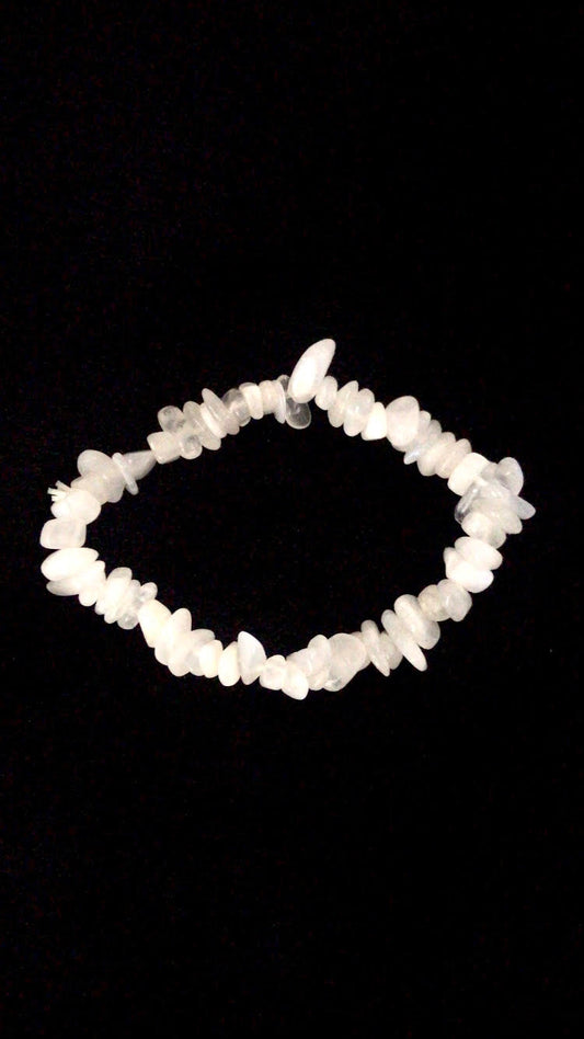 Moonstone Chip Bracelet